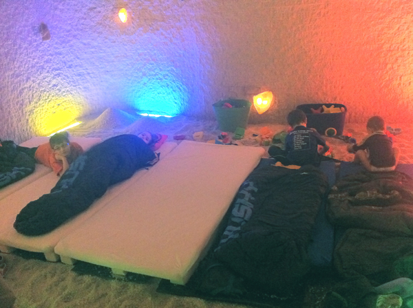 Solná jeskyně Letňany - Solný chrám foto 6