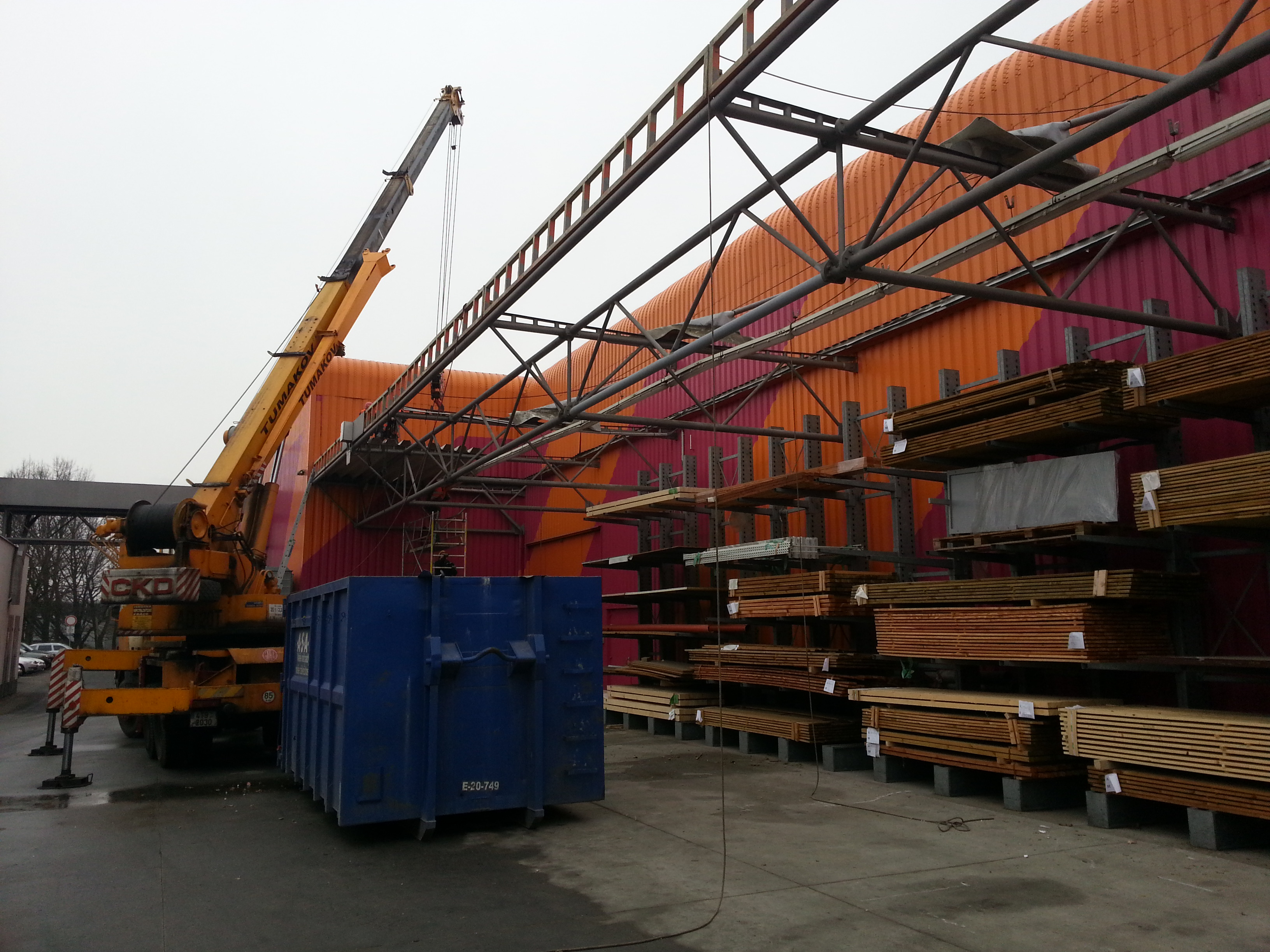 Oprava střech - VTS Morava s.r.o. - Výškové a technologické stavby foto 3