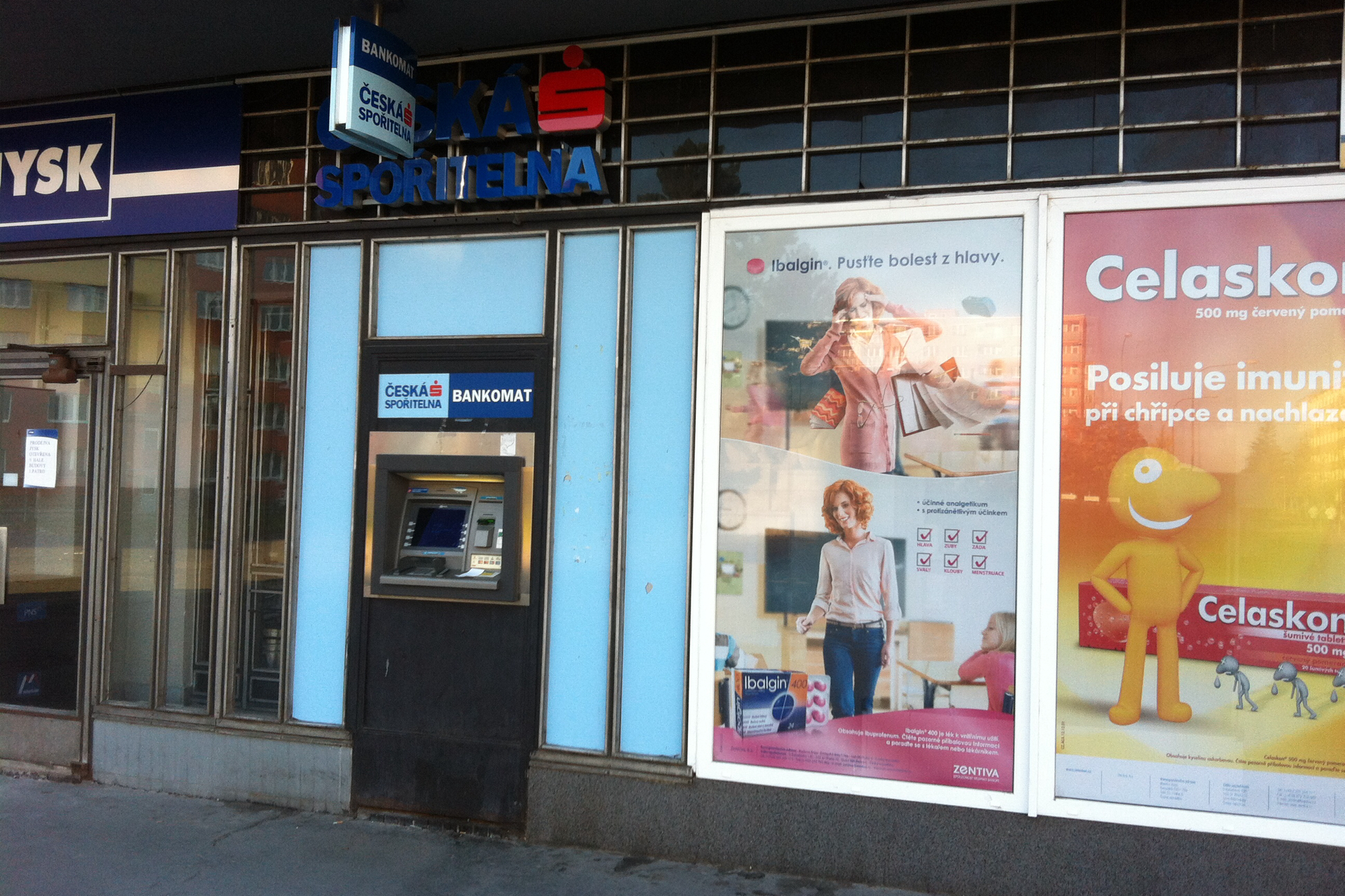 Bankomat České spořitelny