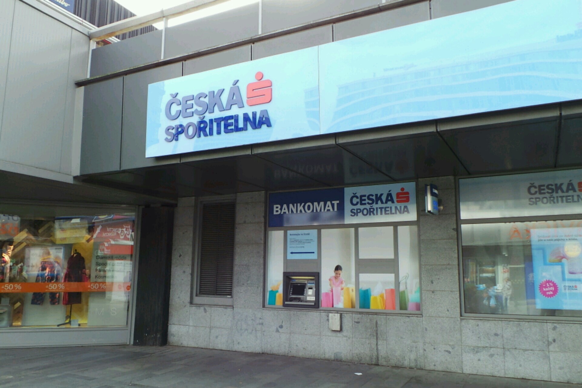 Bankomat České spořitelny