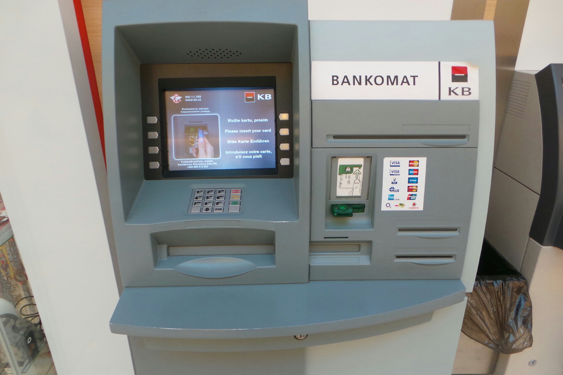 Bankomat Komerční banky