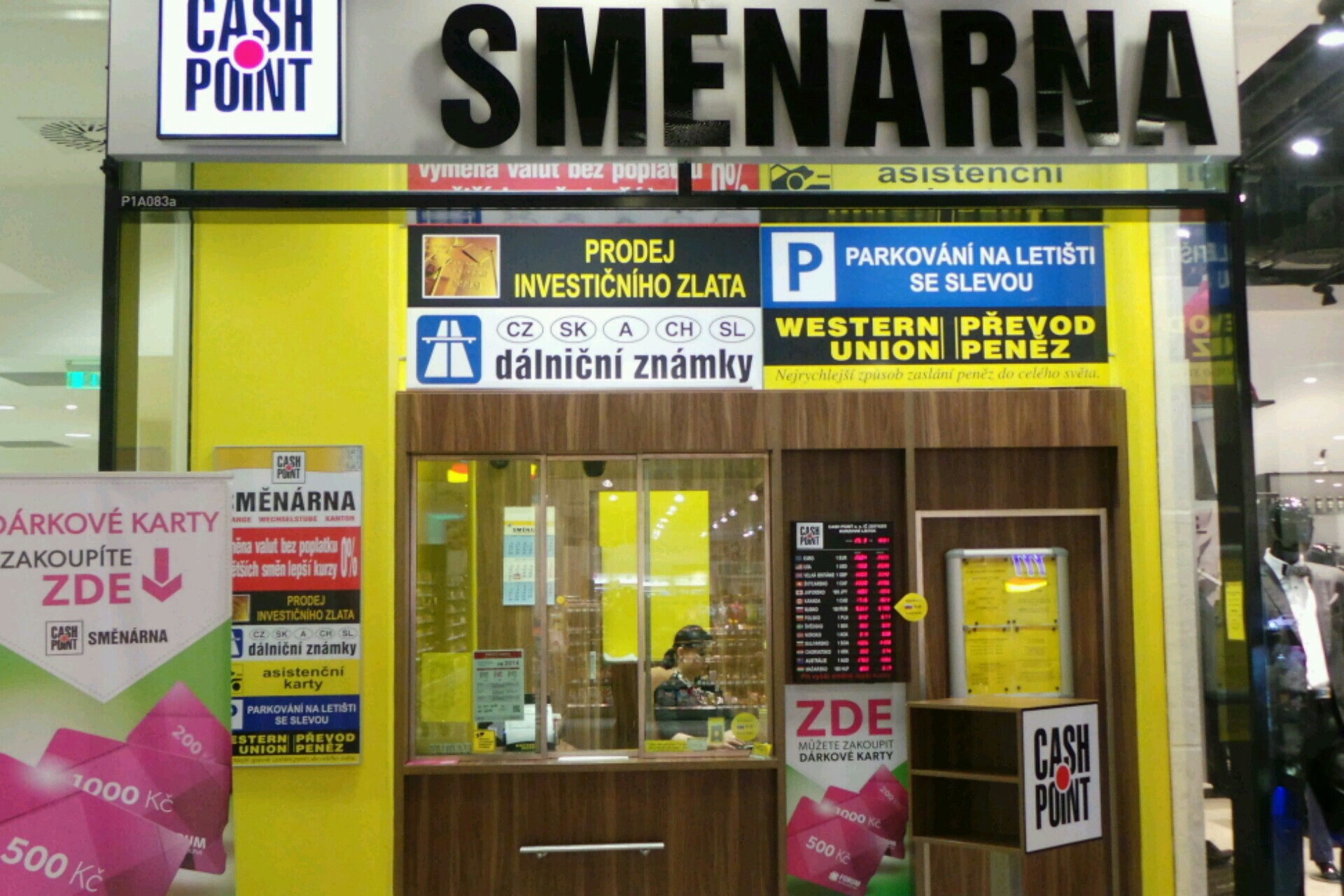 CASH POINT - SMĚNÁRNA