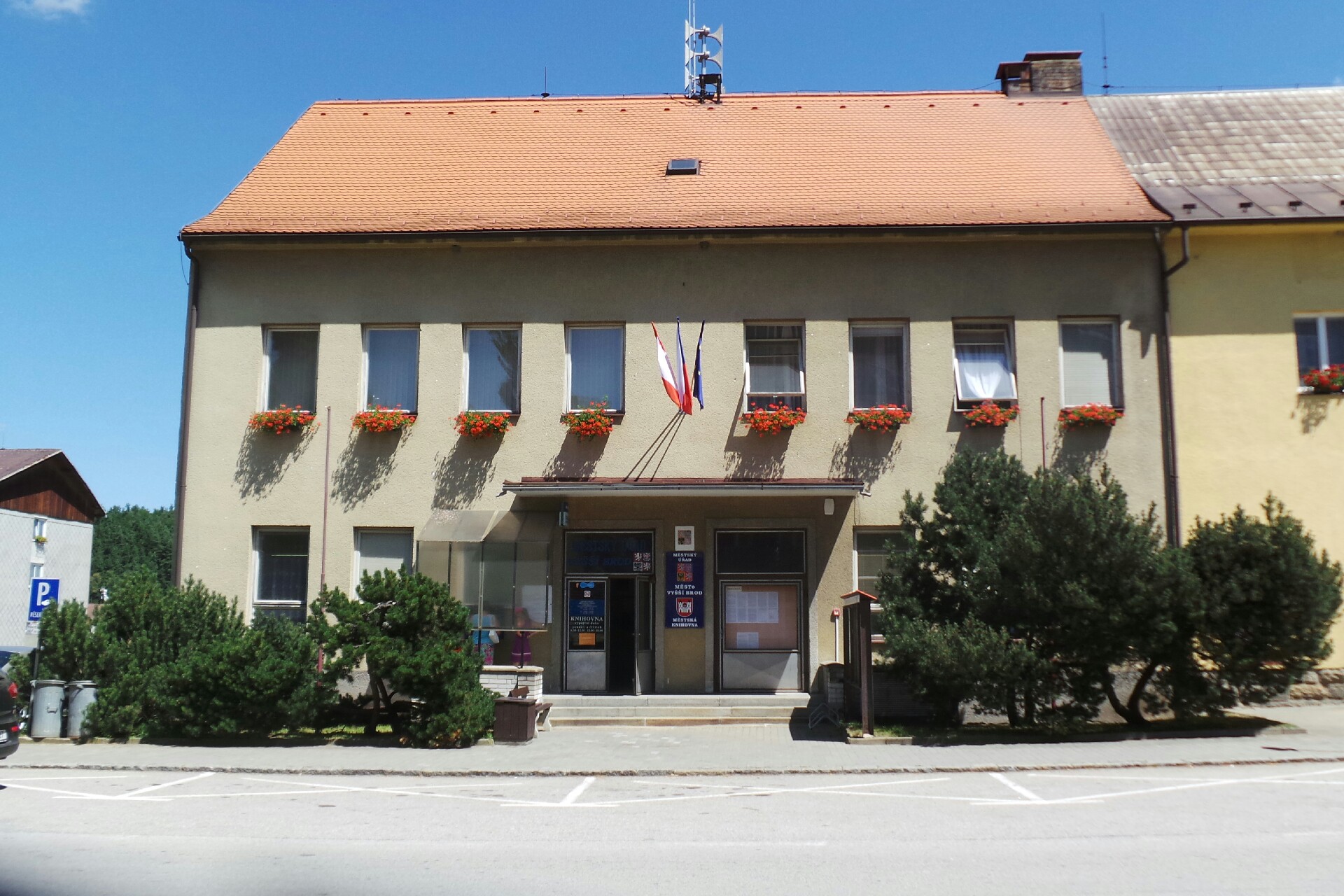 Vyšší Brod - městský úřad