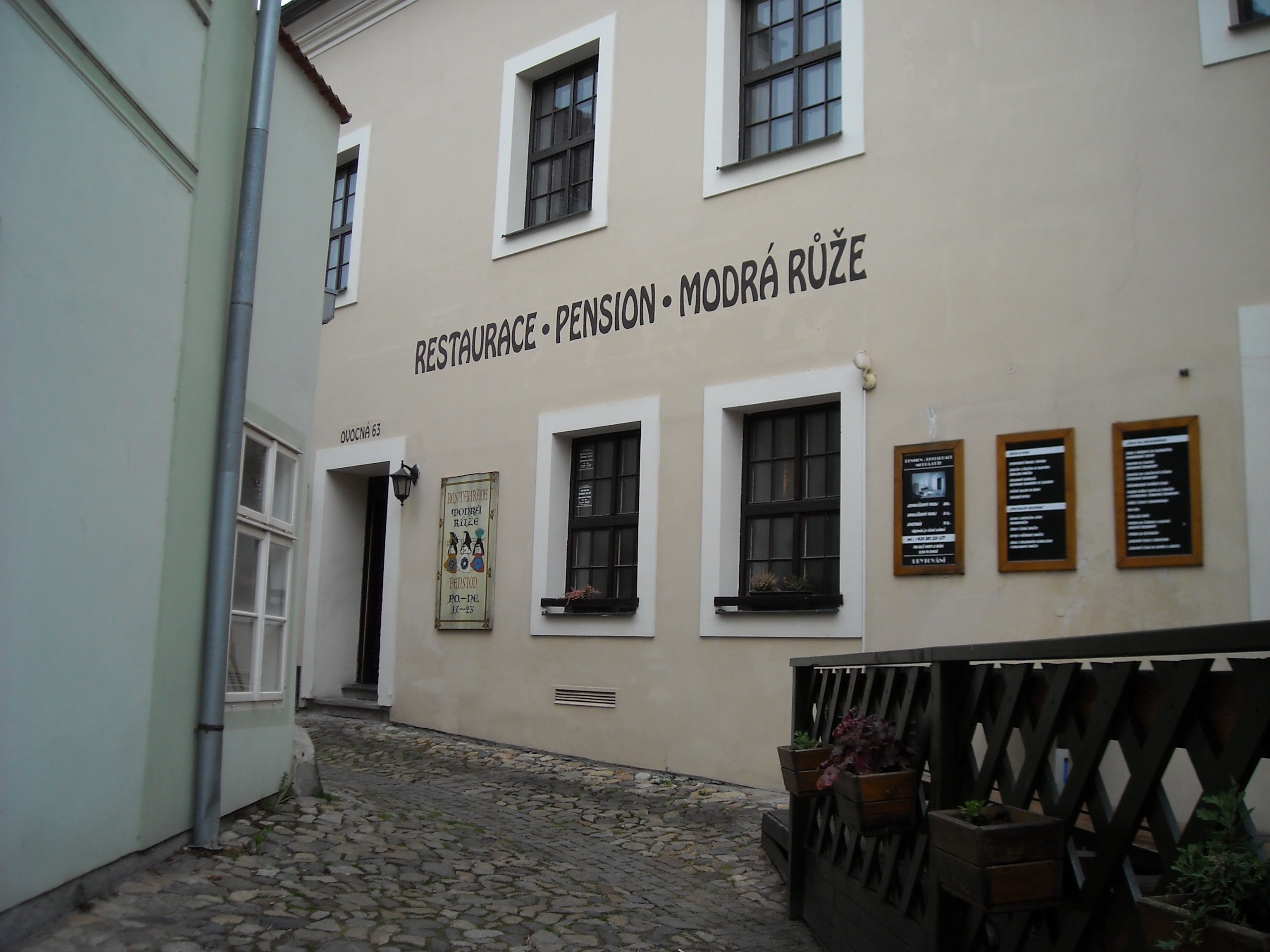 Penzion Modrá Růže