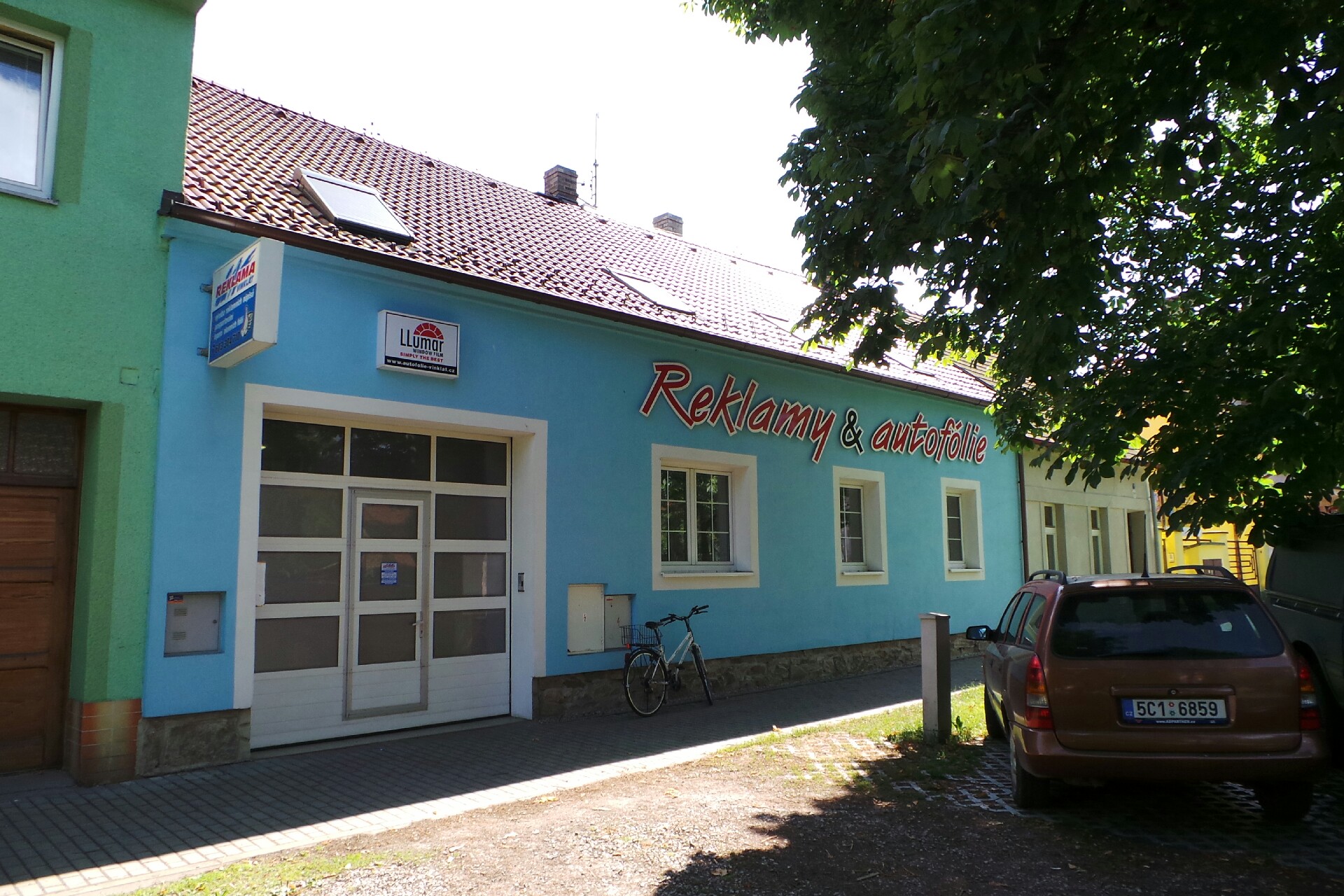 Reklamy a autofólie - Jiří Vinklát