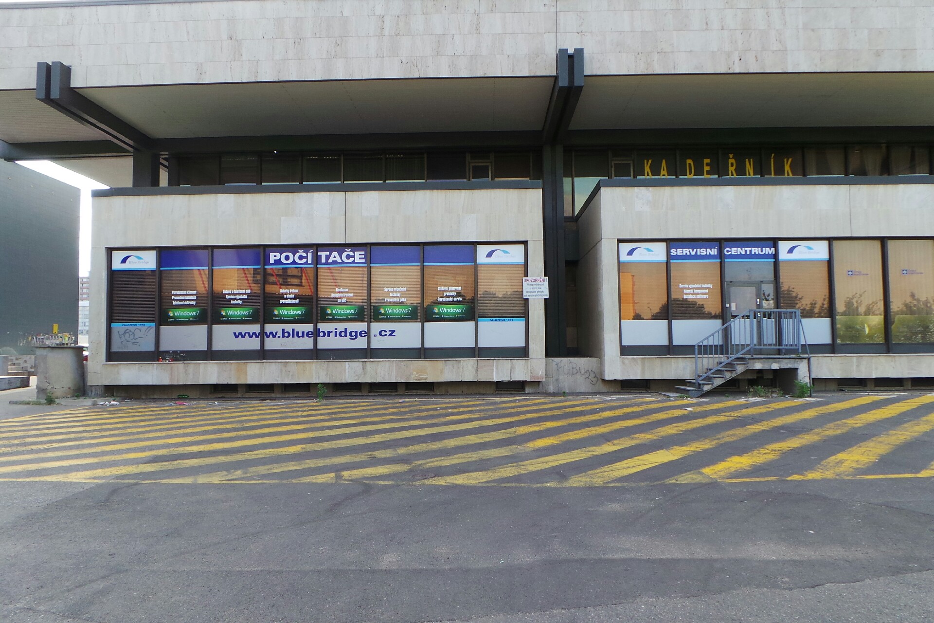 Blue Bridge, Most - výpočetní technika