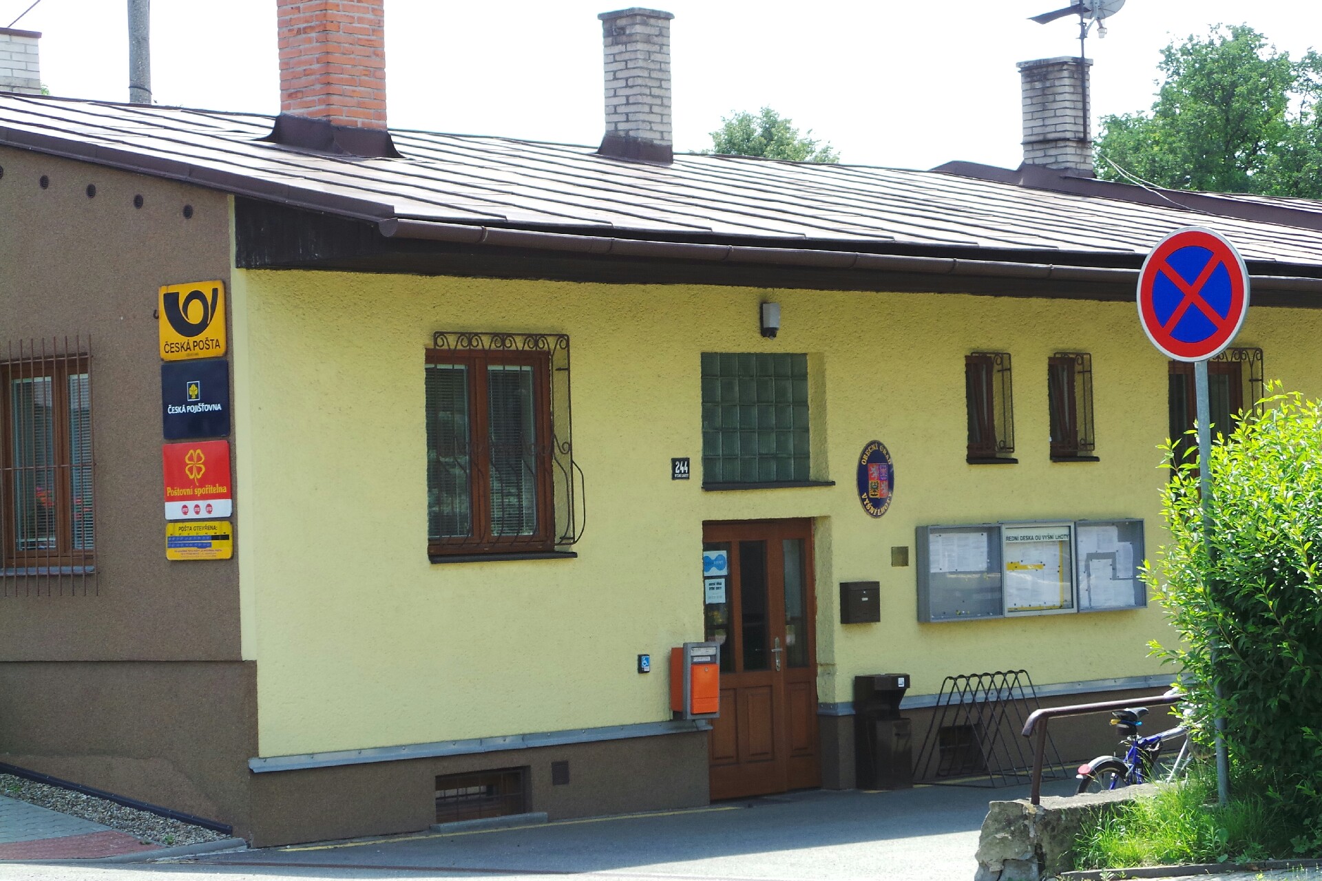 Vyšní Lhoty - obecní úřad