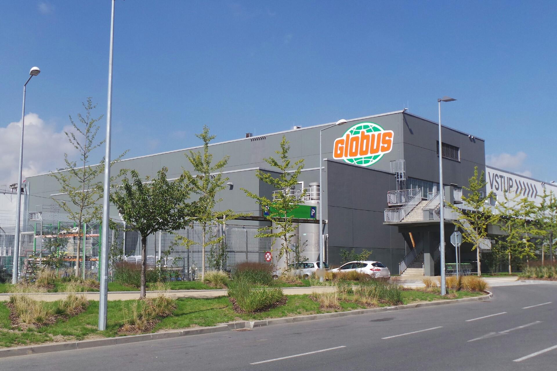 Čerpací stanice Globus