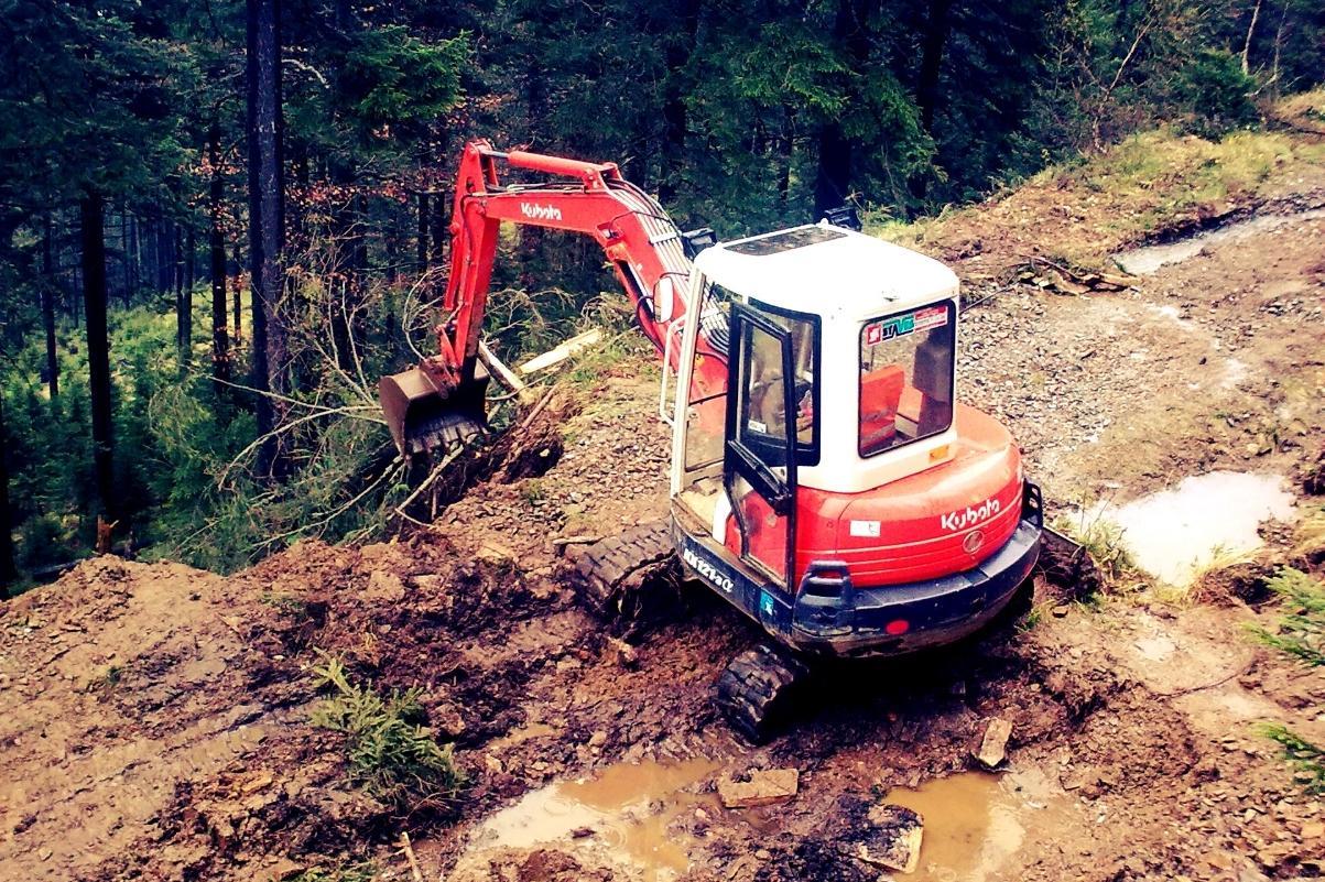 Václav Lucký - Zemní práce