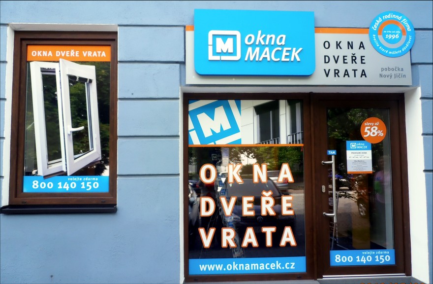 Okna Macek - okna, dveře, vrata