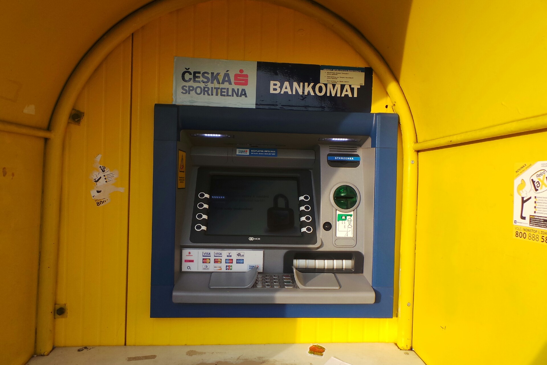 Bankomat České spořitelny