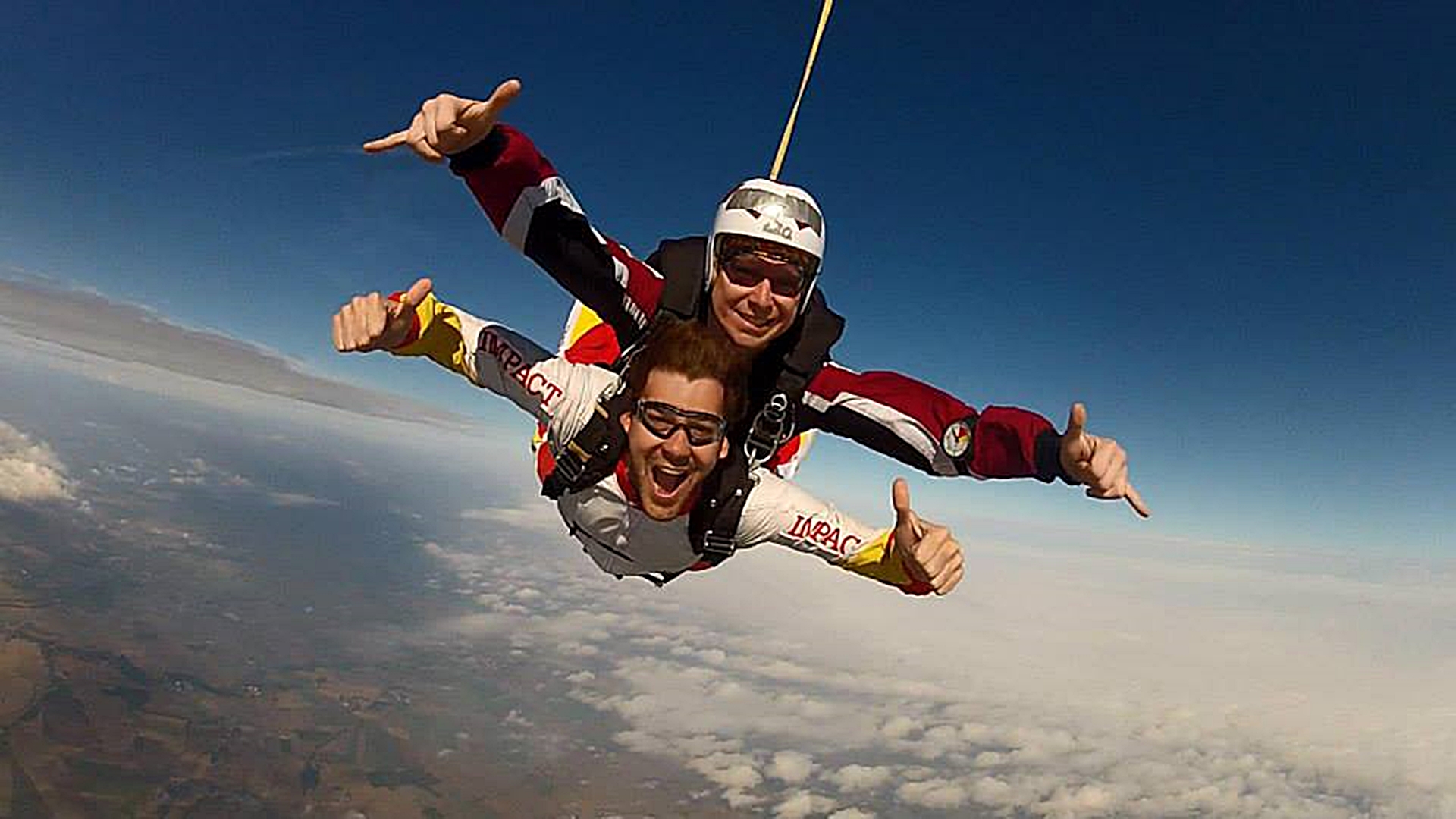 Tandemové seskoky Kolín foto 3