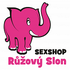 logo RůžovýSlon.cz (sexshop Růžový slon)