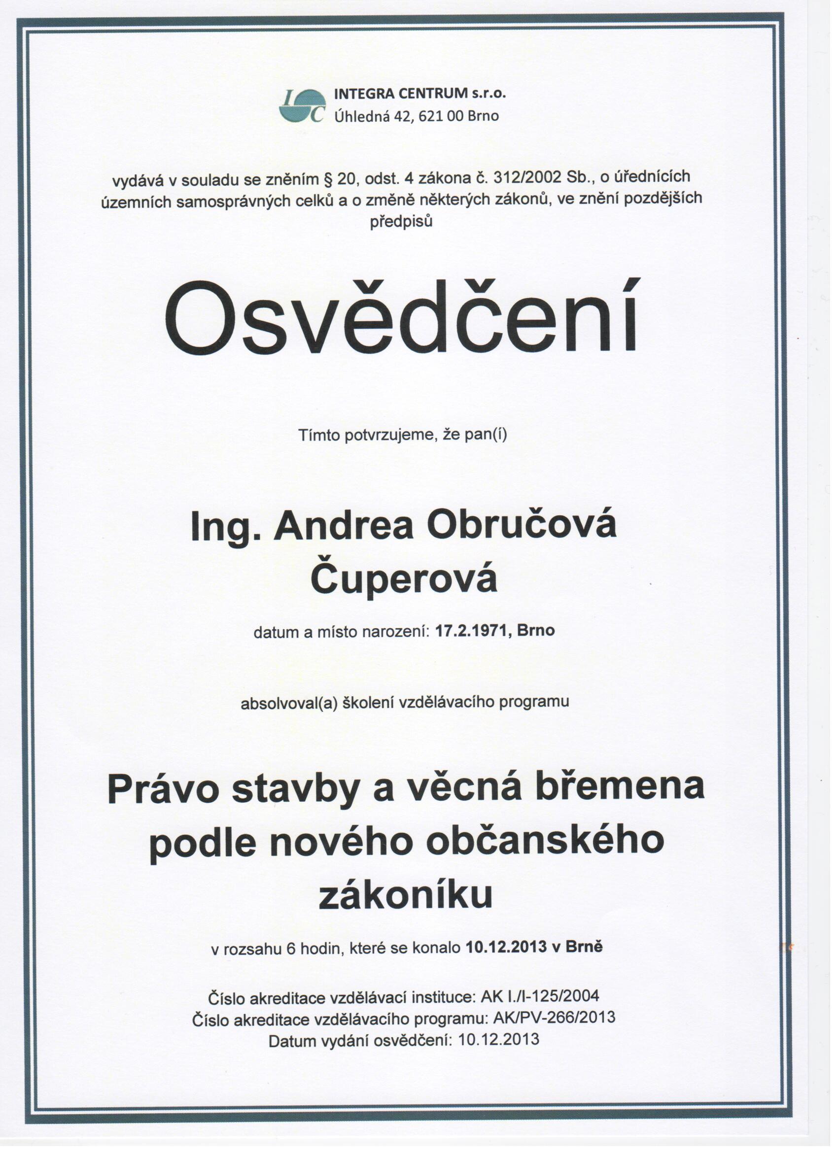 Ing. Andrea Obručová Čuperová foto 4