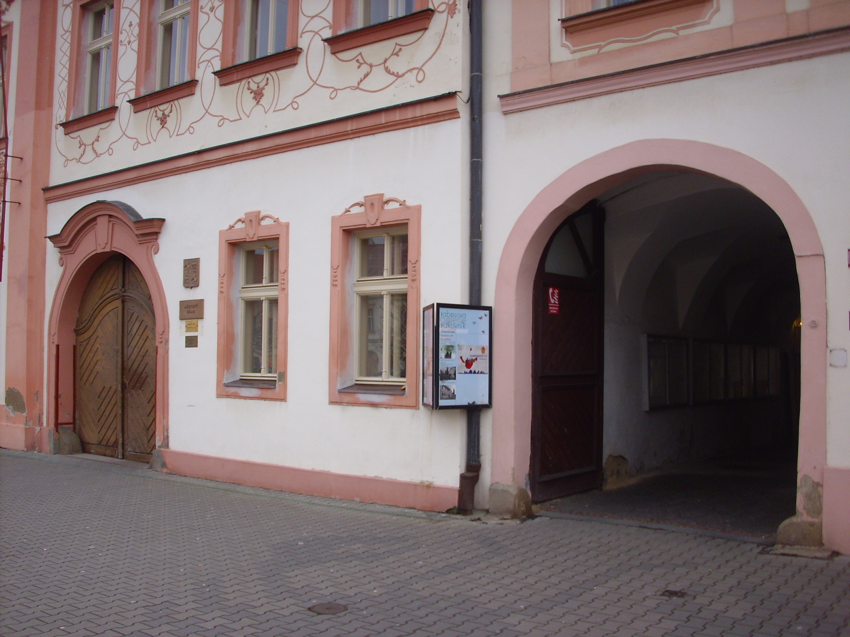 Rabasova galerie Rakovník - Výstavní síň na radnici