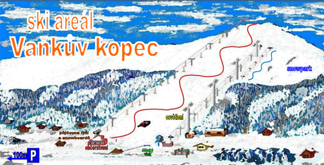 Ski areál Vaňkův kopec foto 4