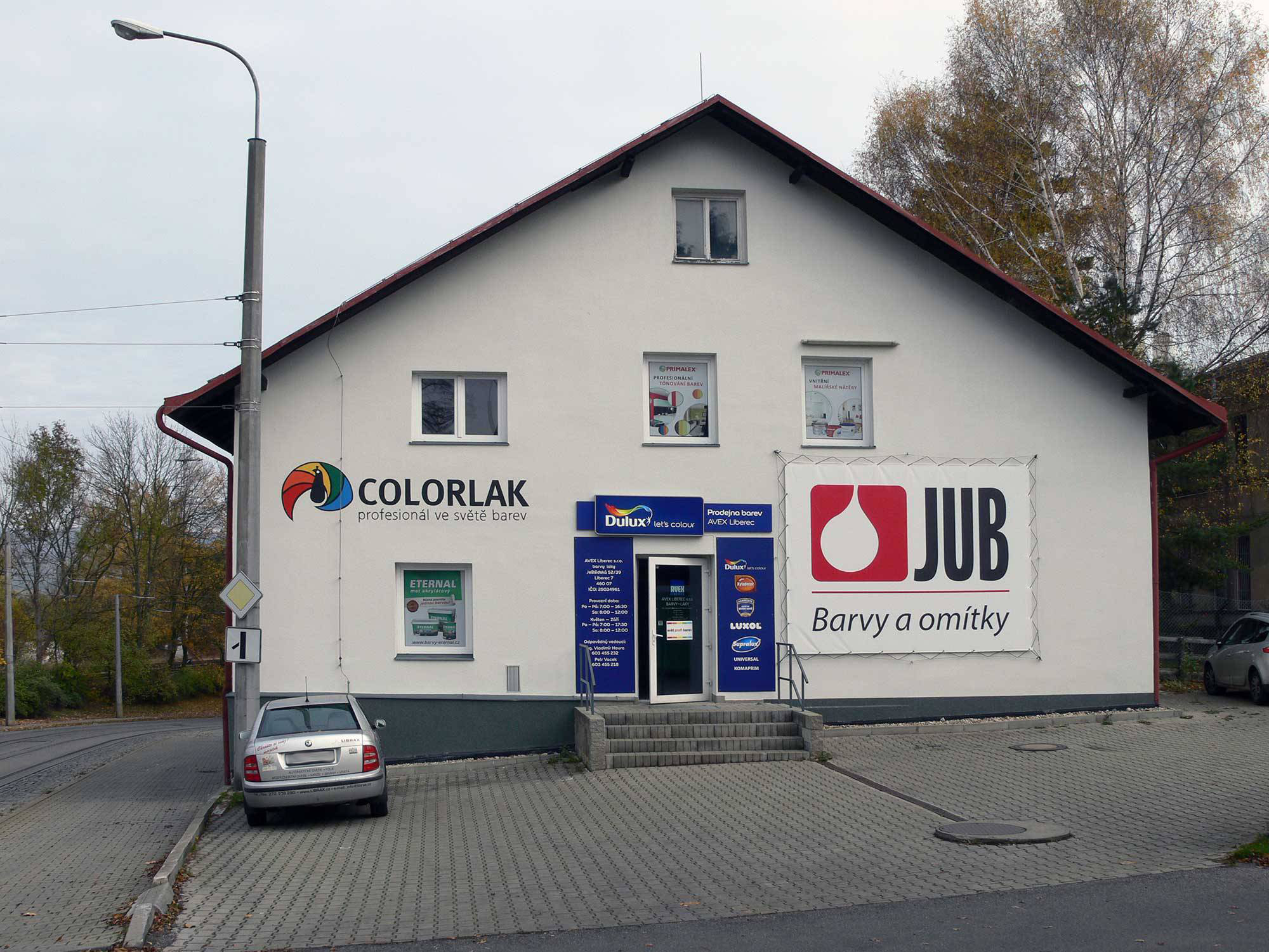 Avex Liberec - barvy laky lazury, pomůcky pro malíře a natěrače foto 2