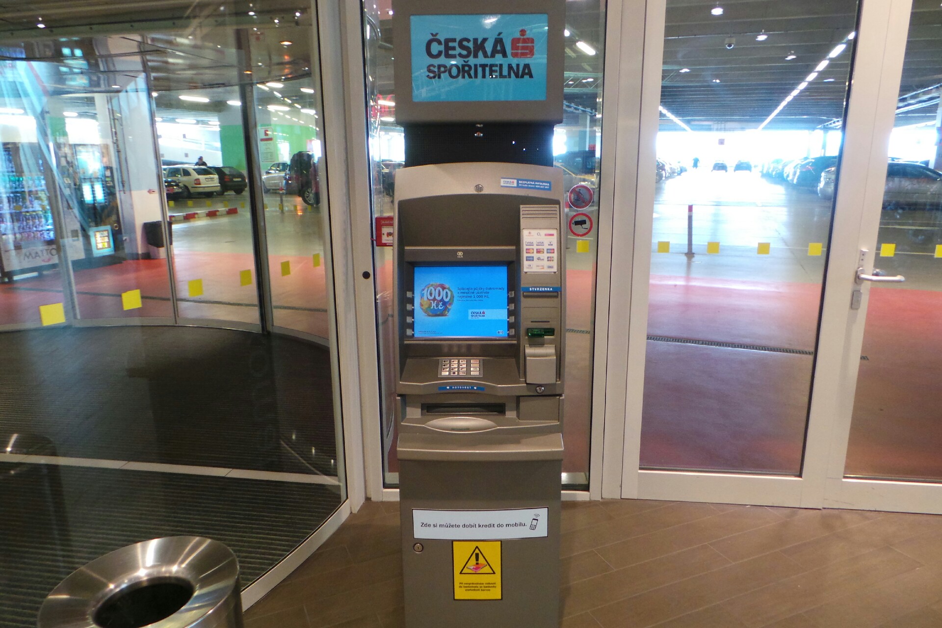 Bankomat České spořitelny