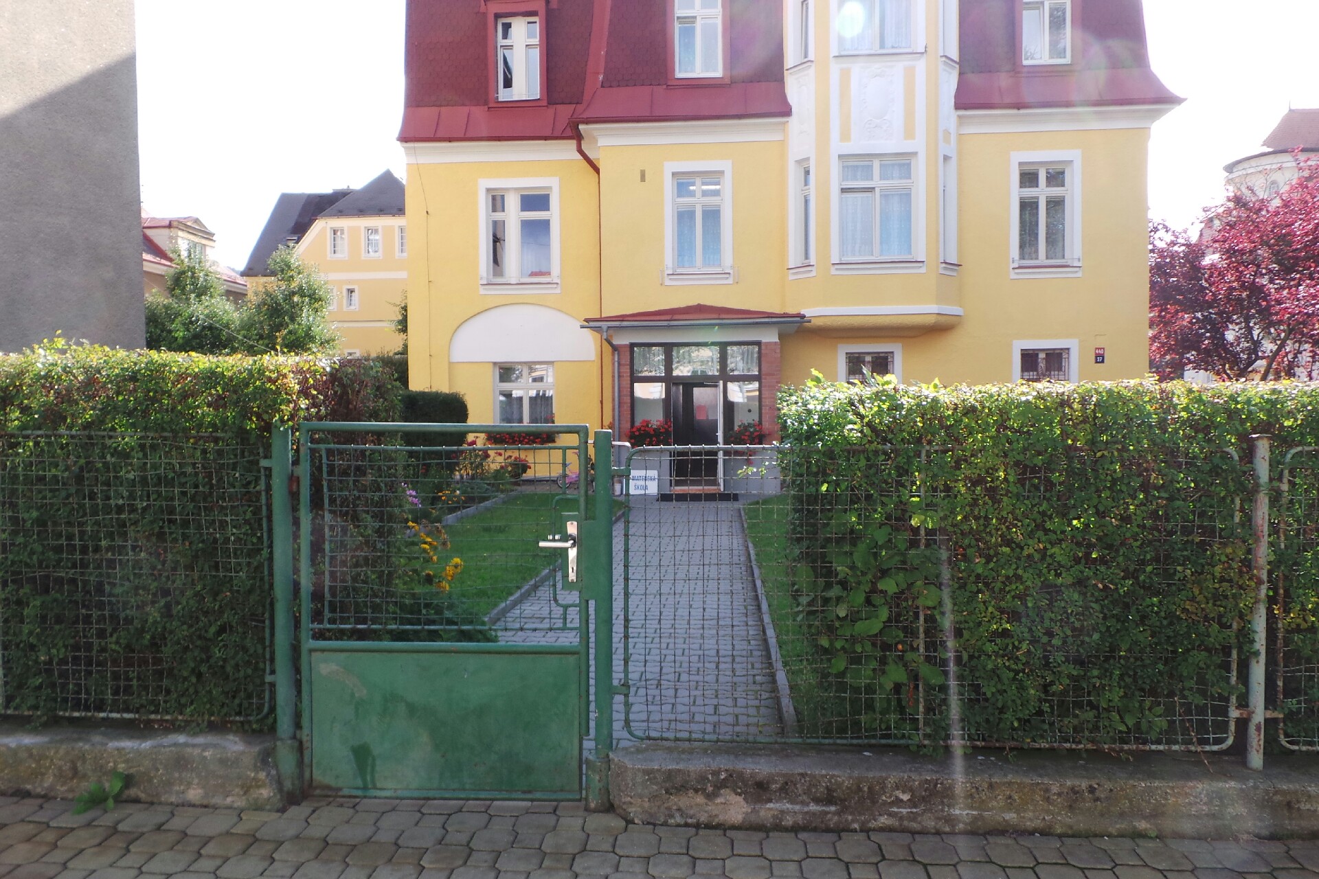 MŠ Mariánské Lázně, Hlavní