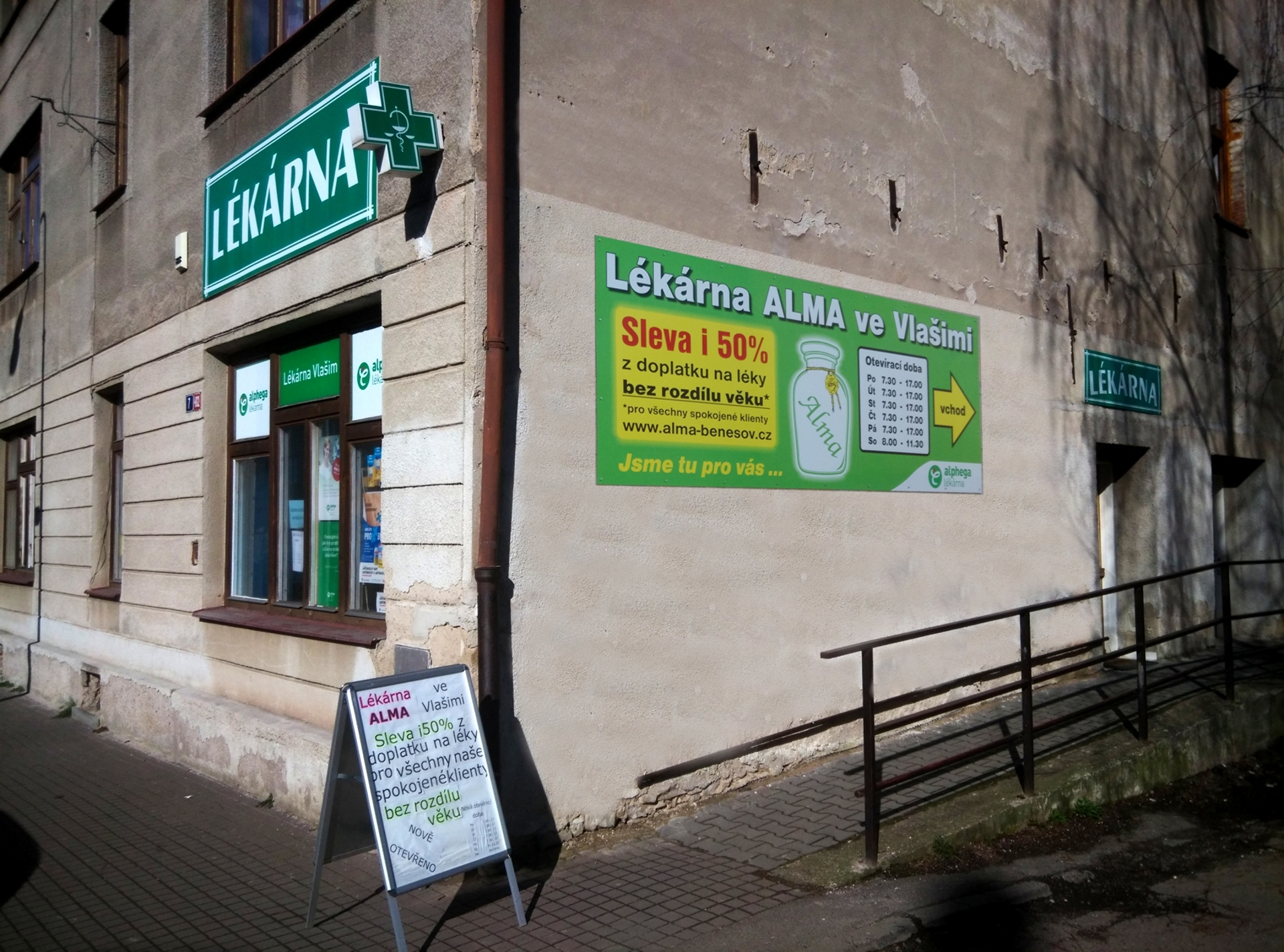 Lékárna ALMA ve Vlašimi