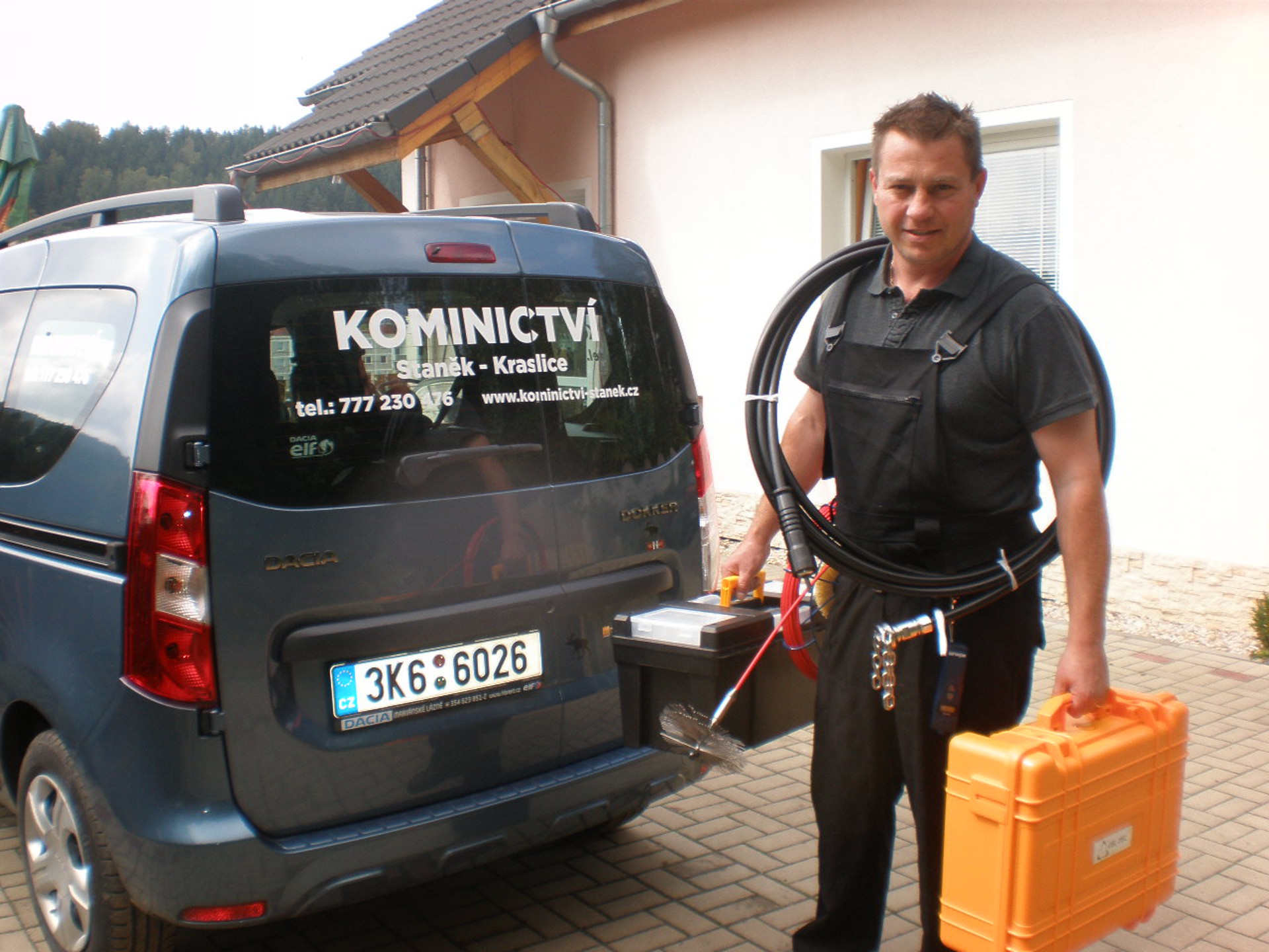 Kominictví Staněk - revizní technik