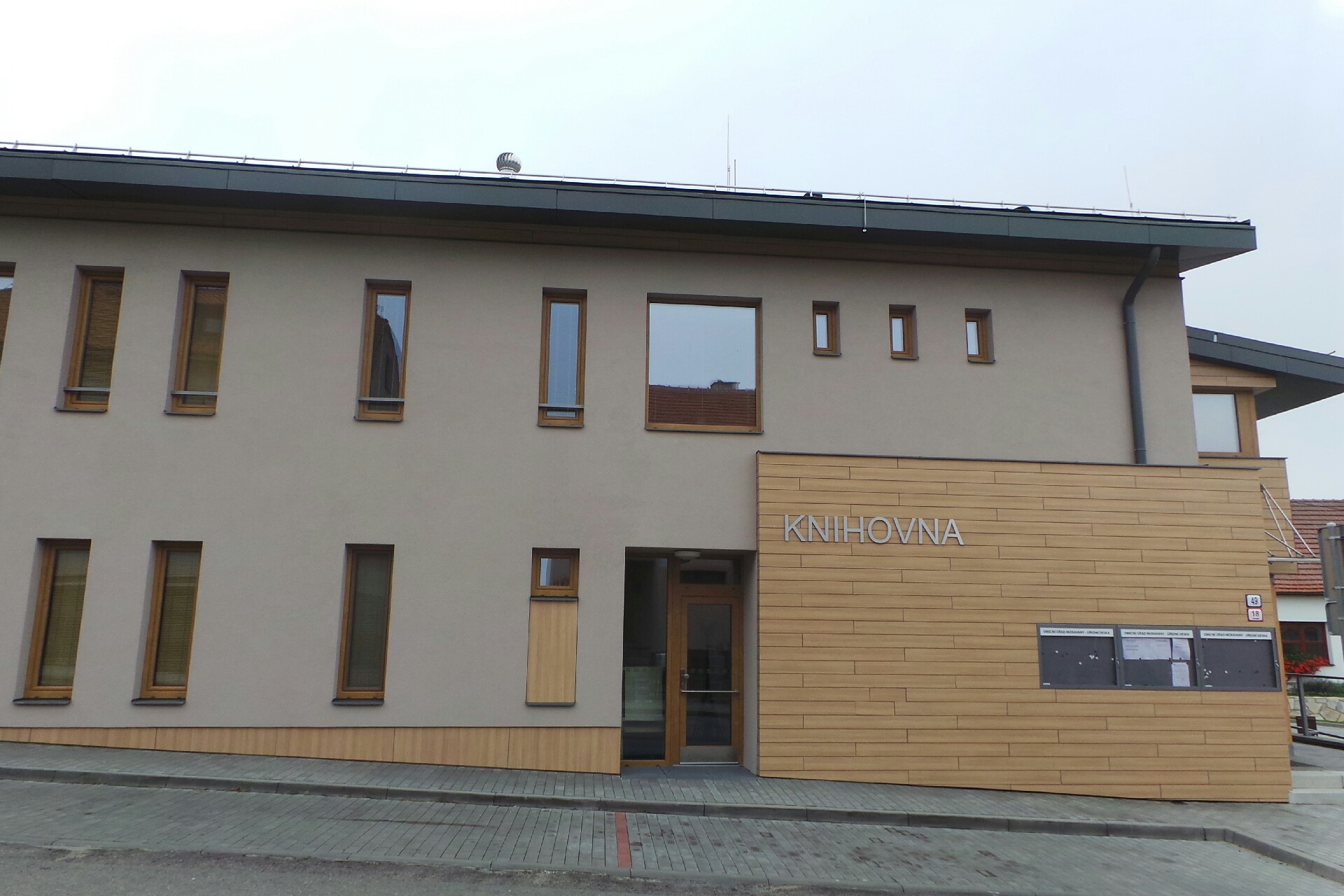 Obecní knihovna Moravany