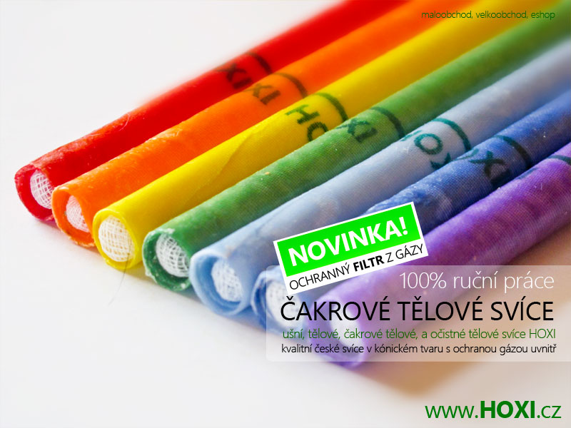 HOXI - výroba a prodej ušních a tělových svíček foto 4