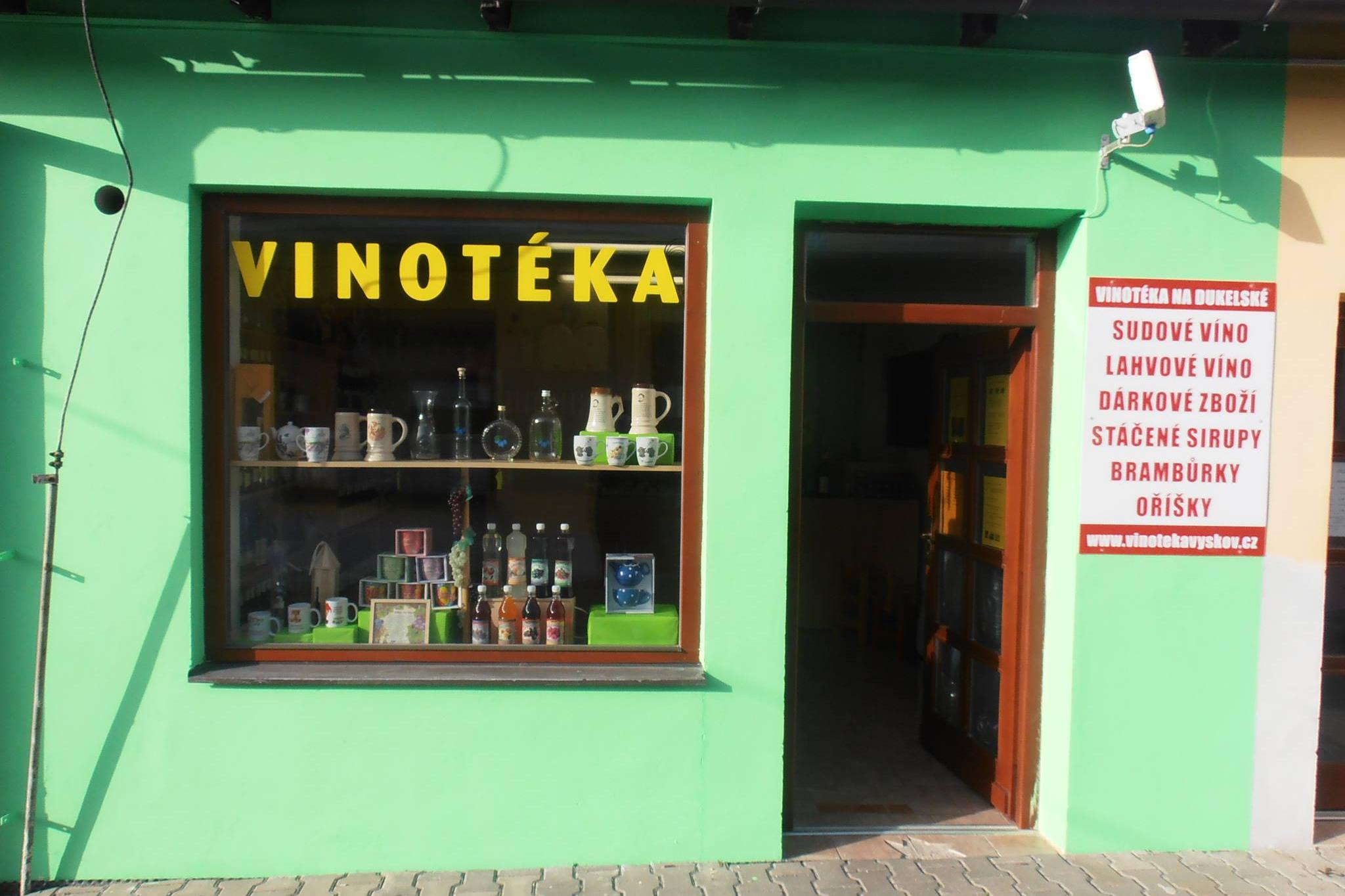 vinotéka na Dukelské