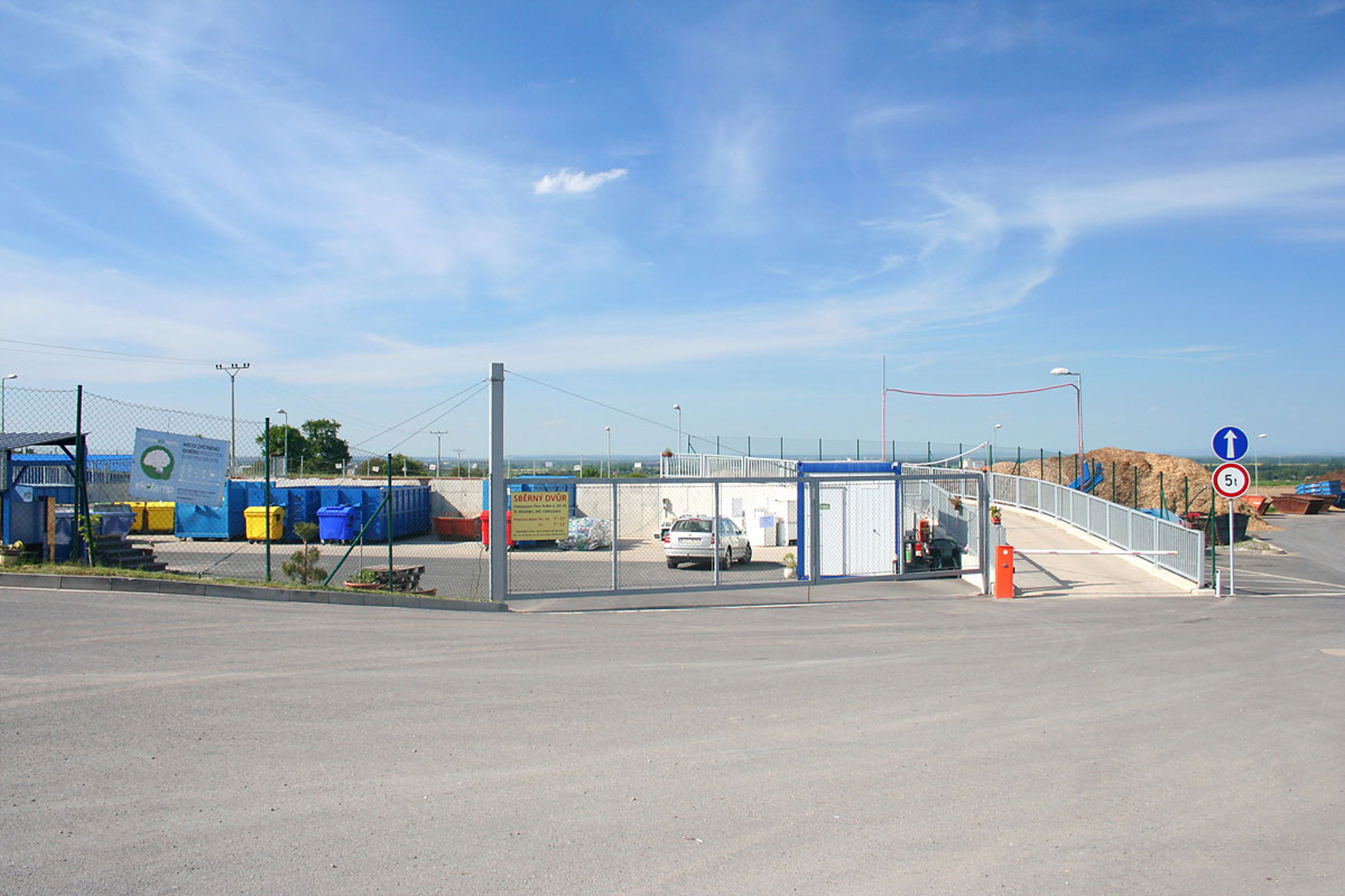 Sběrný dvůr obce Radim