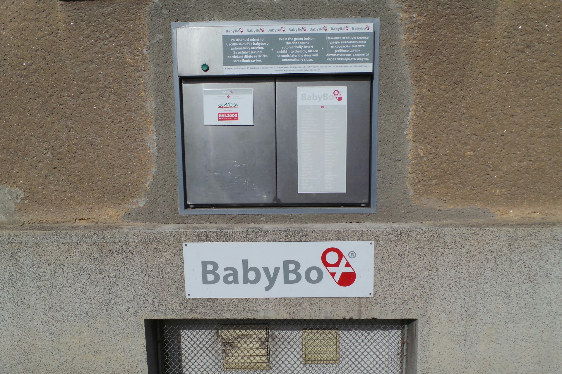 Babybox - Nemocnice Milosrdných bratří Brno