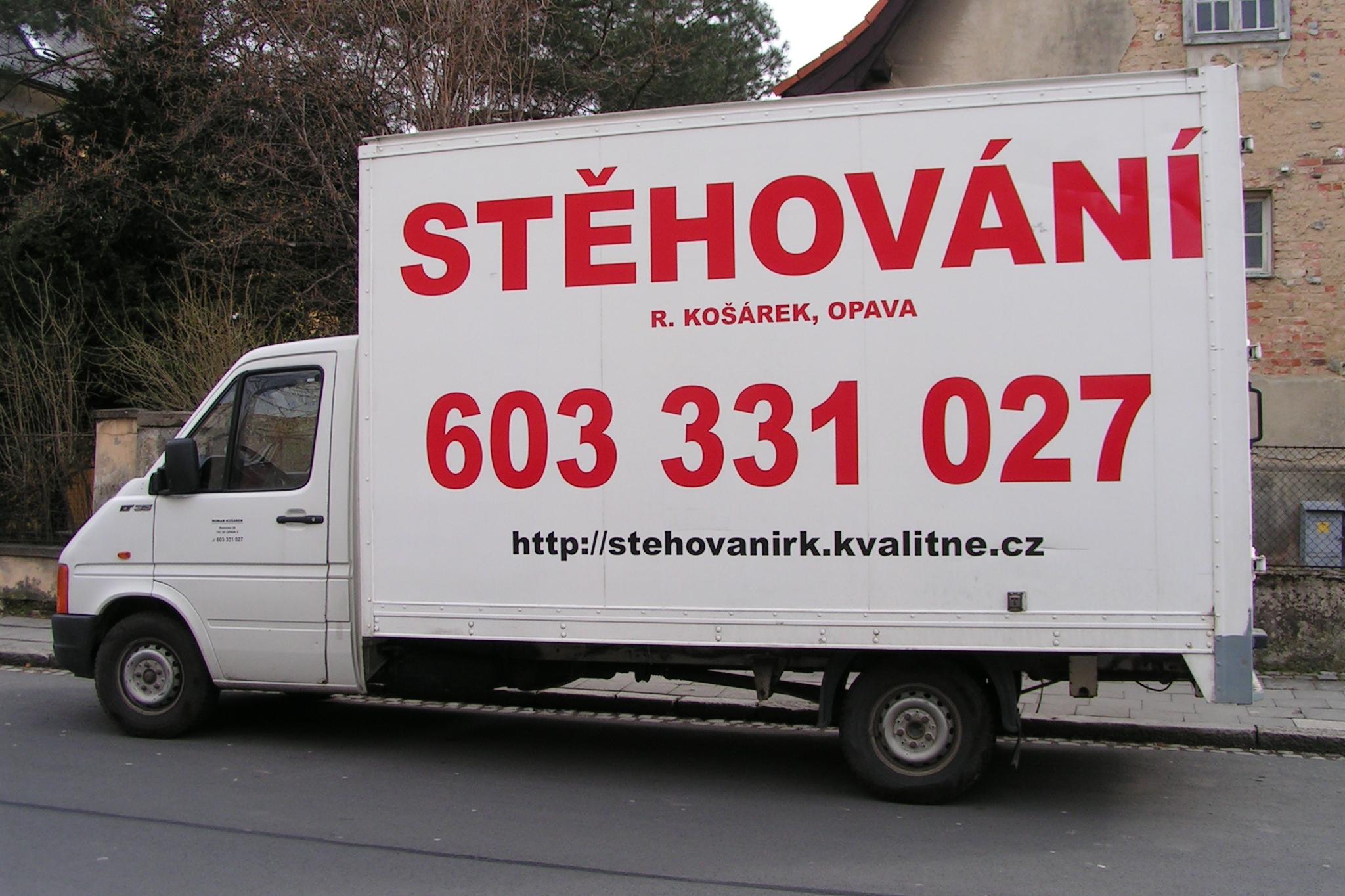 Stěhování Opava - Roman Košárek