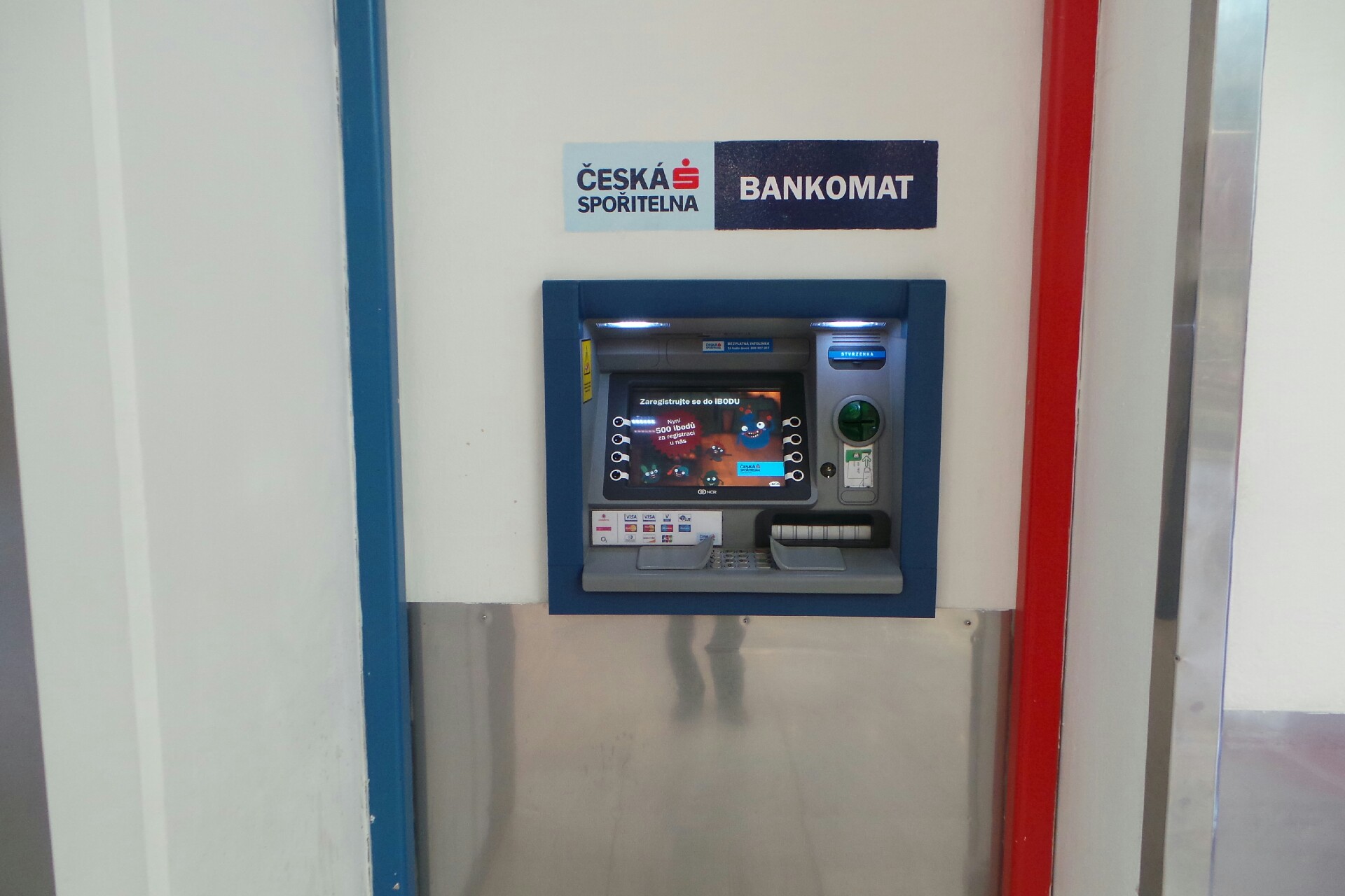 Bankomat České spořitelny