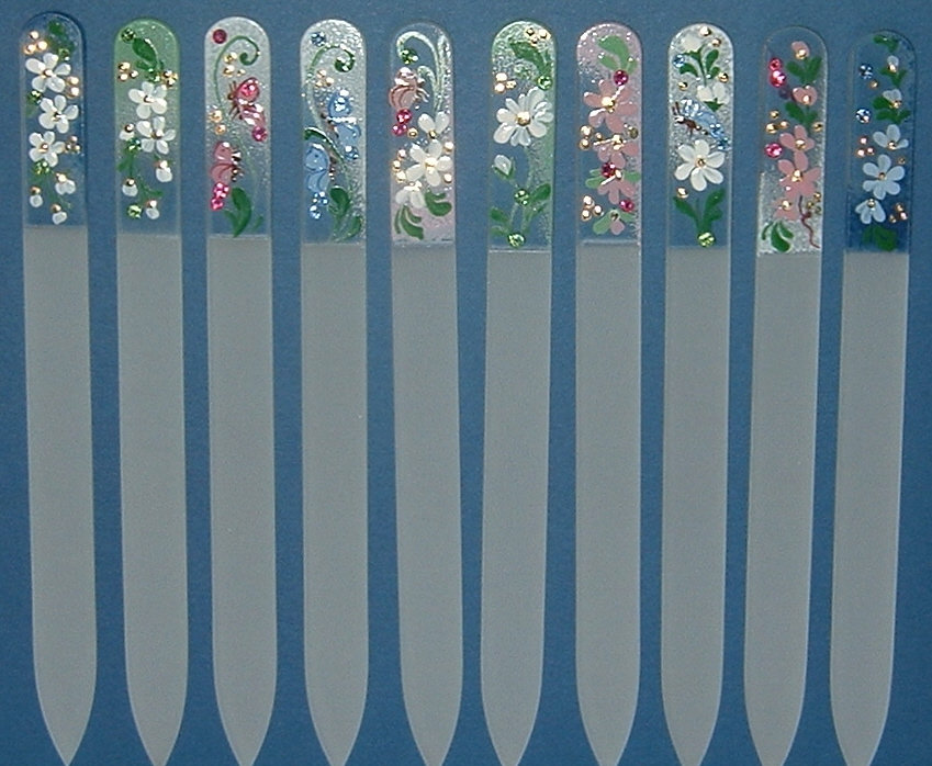 BOHEMIA glass nail file - skleněné pilníky foto 4