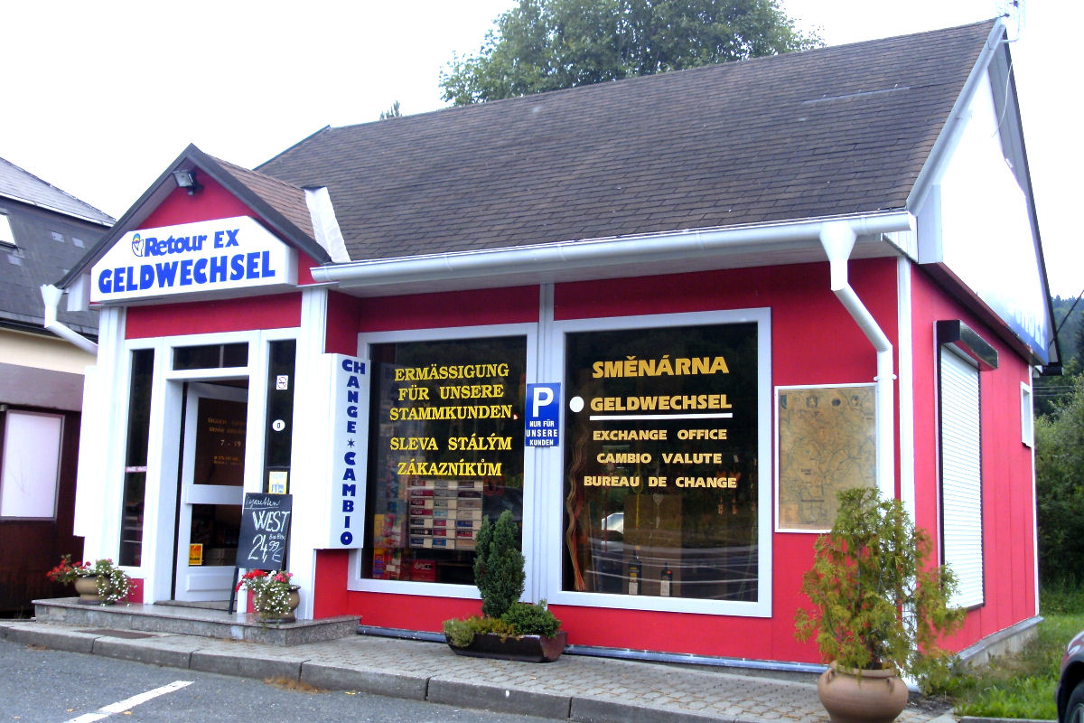 Směnárna Geldwechsel