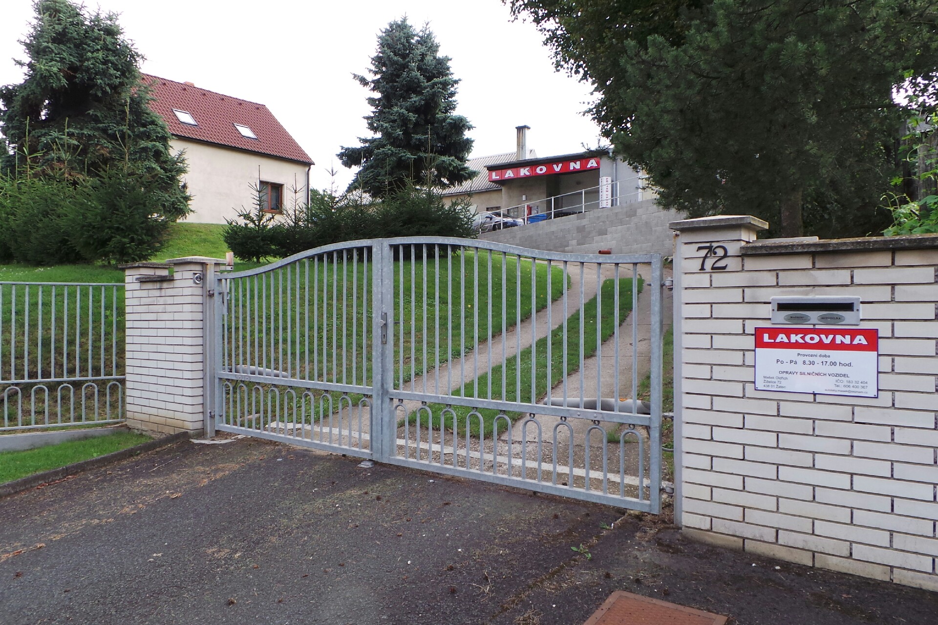 Oldřich Mašek - lakovna foto 1