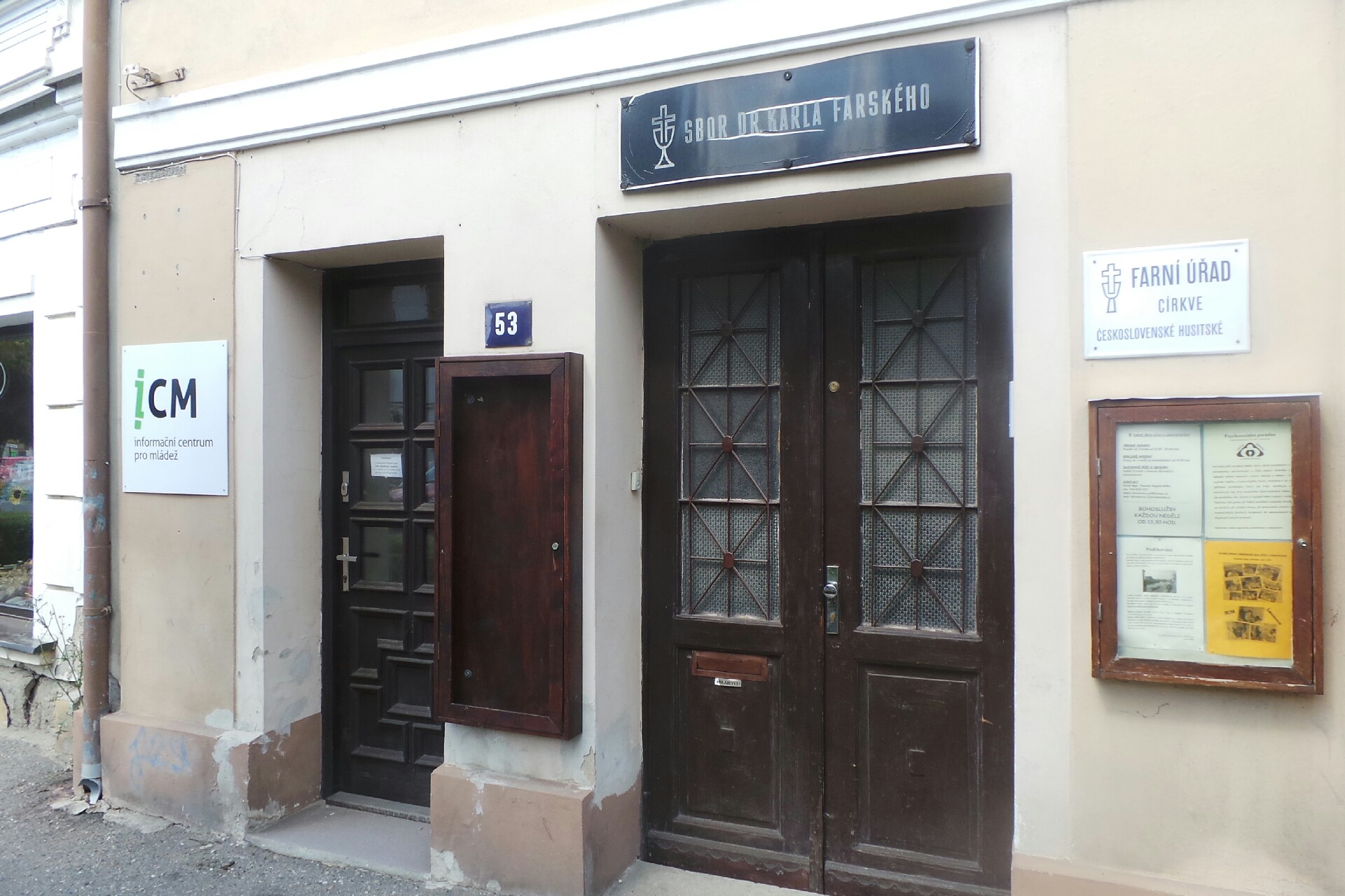 Náboženská obec Církve československé husitské v Libochovicích