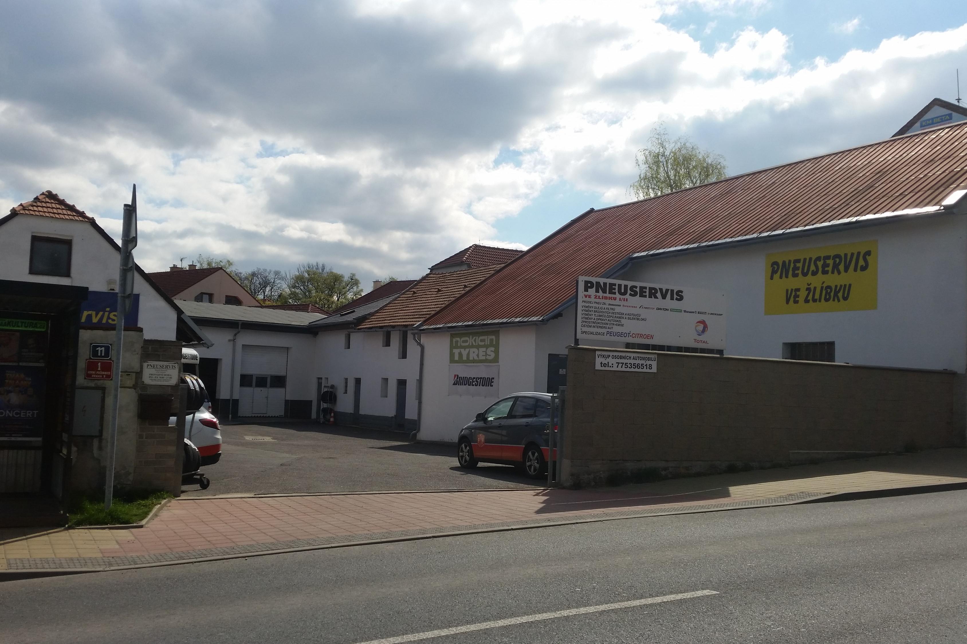 Pneuservis ve Žlíbku