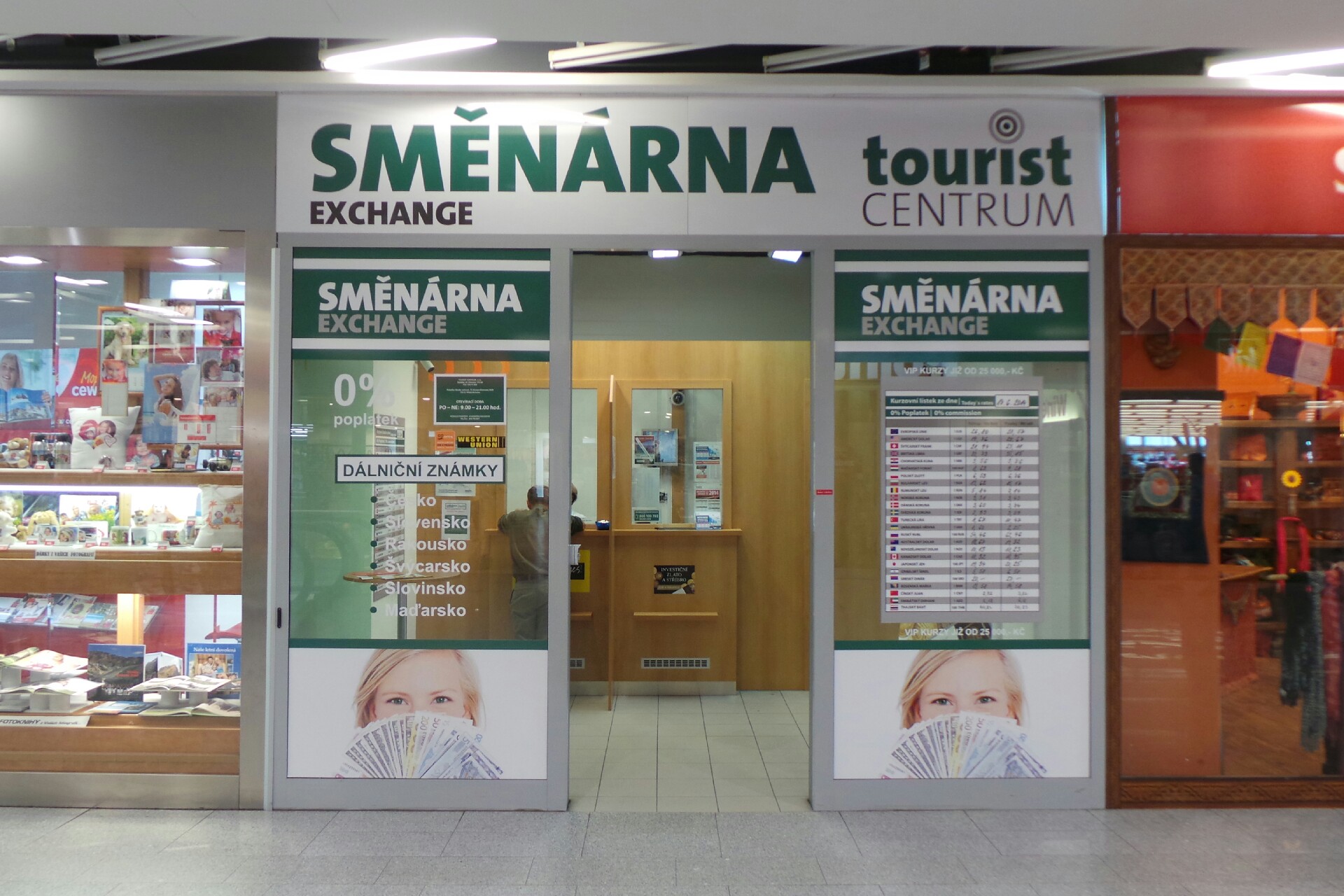 Směnárna Tourist centrum