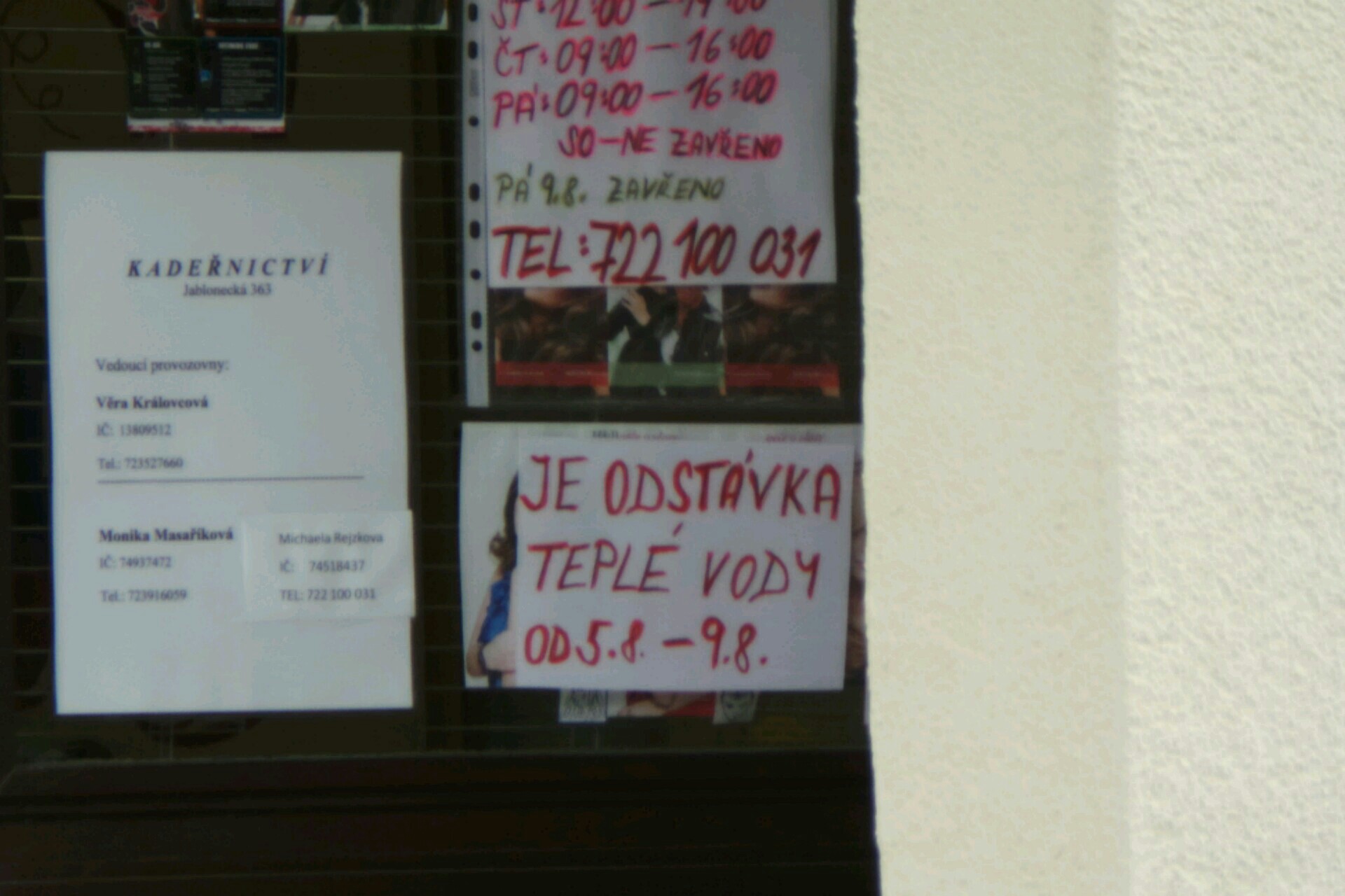 Kadeřnictví Monika Masaříková foto 2