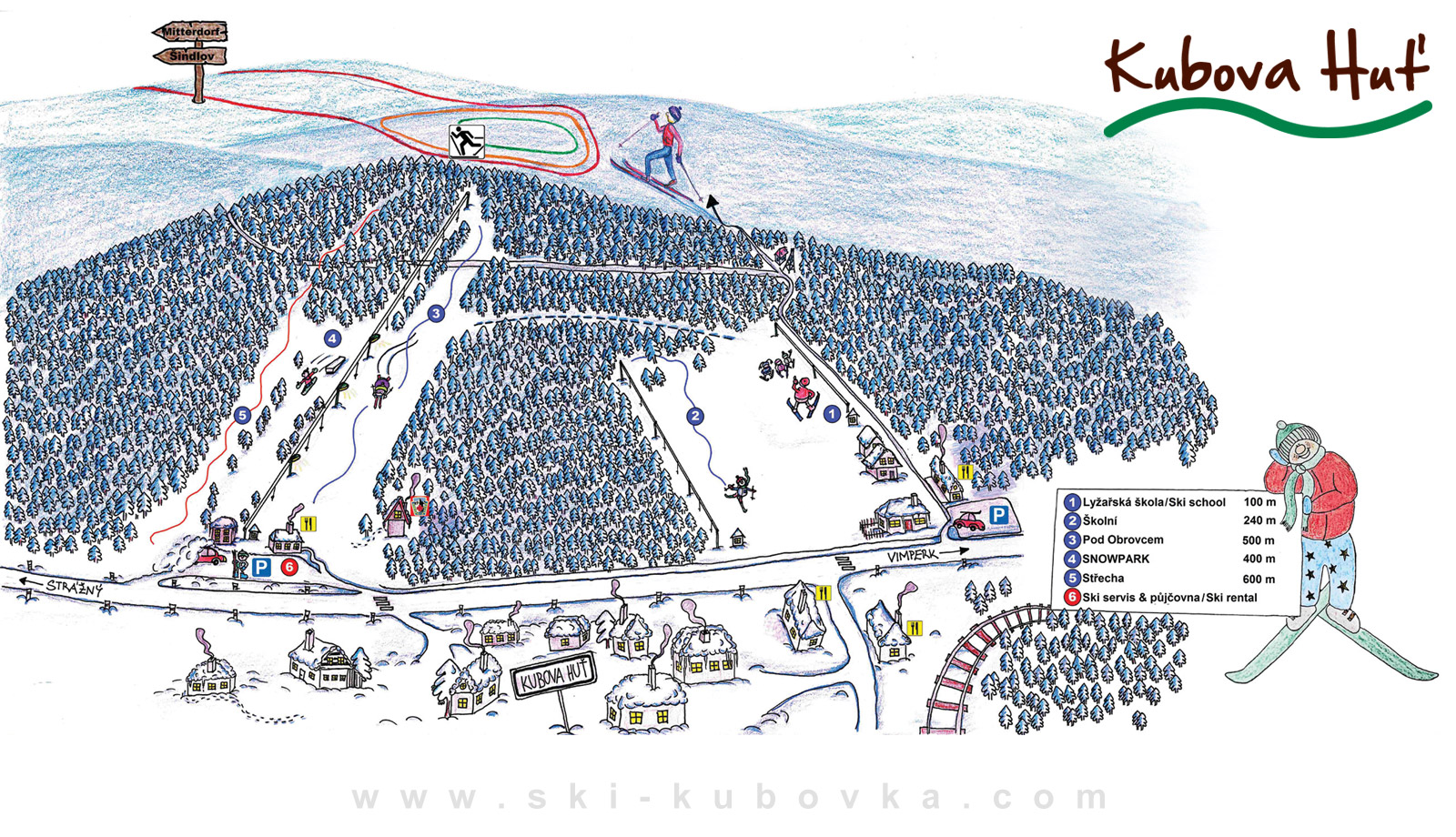 Ski areál Kubova huť foto 3