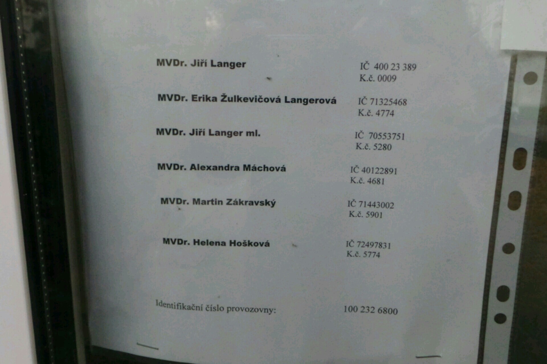 Veterinární klinika u tenisových kurtů foto 2