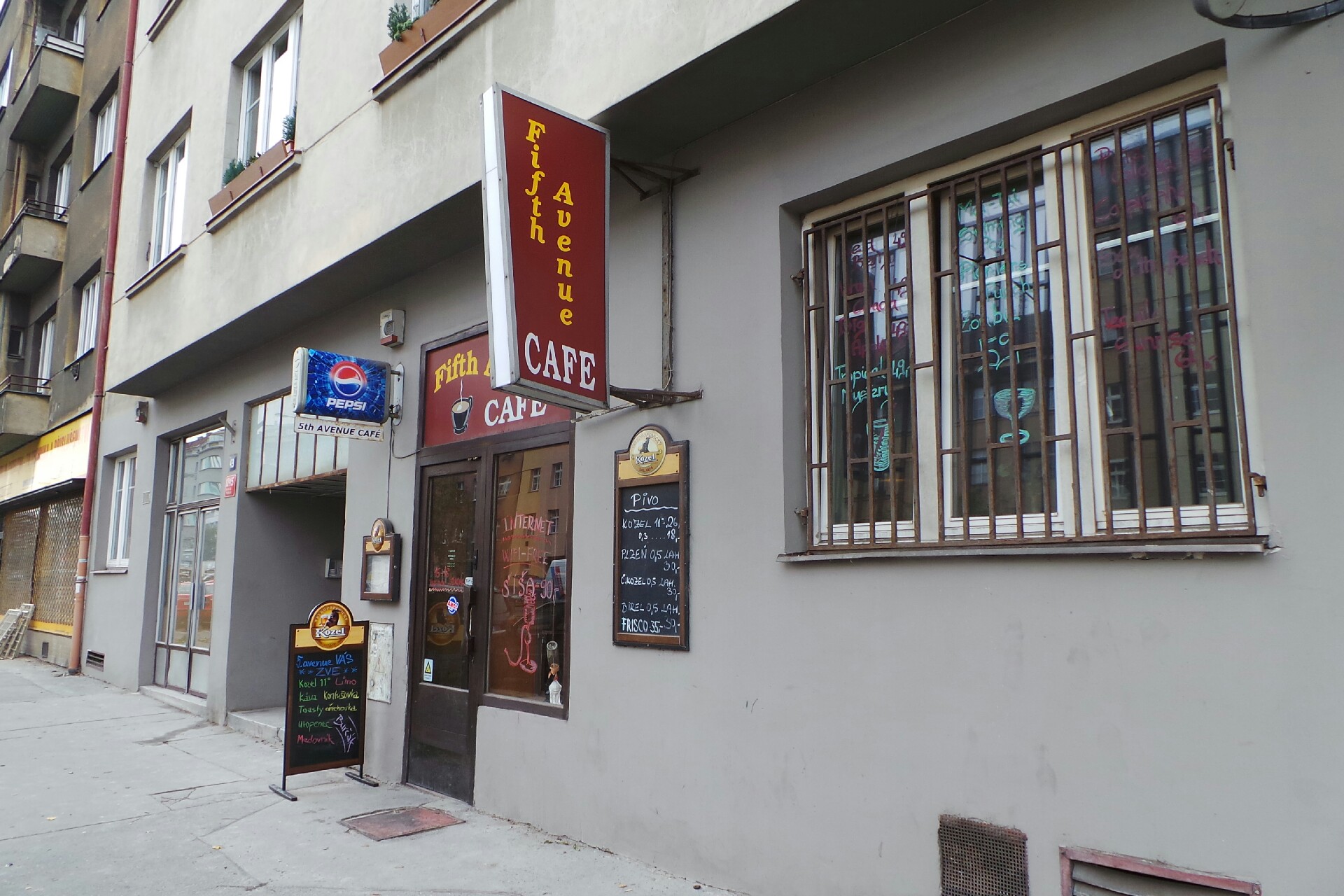 Kavárna 5. Avenue