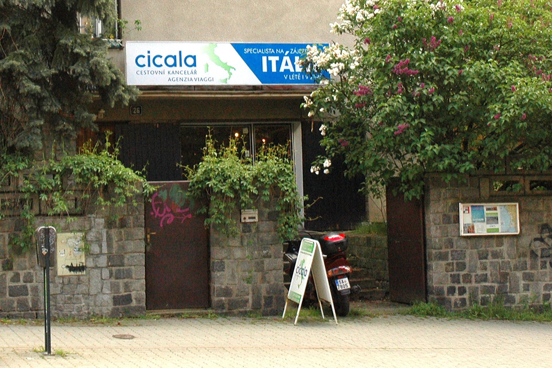 CICALA cestovní kancelář - agenzia viaggi