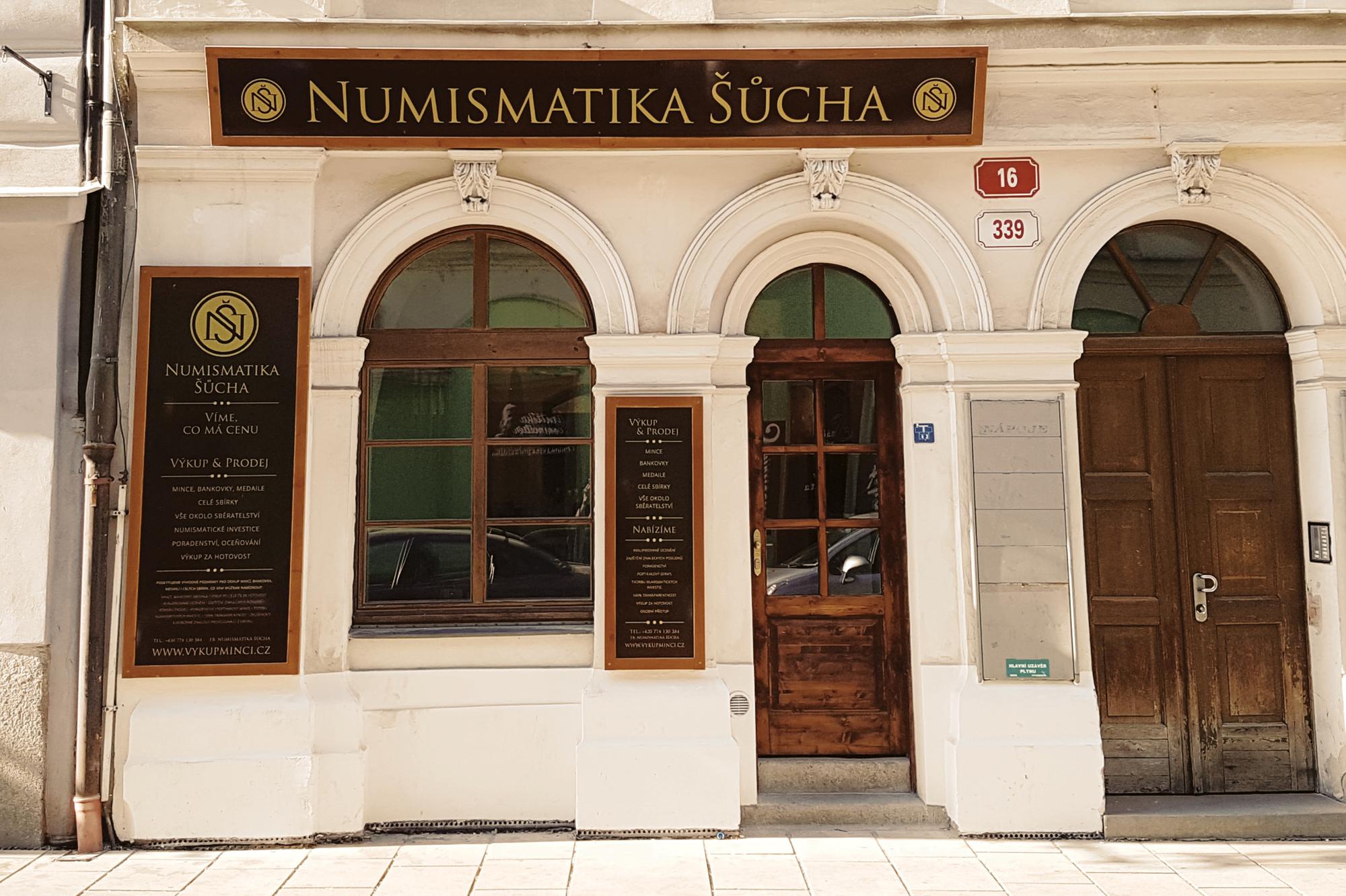 Numismatika Šůcha