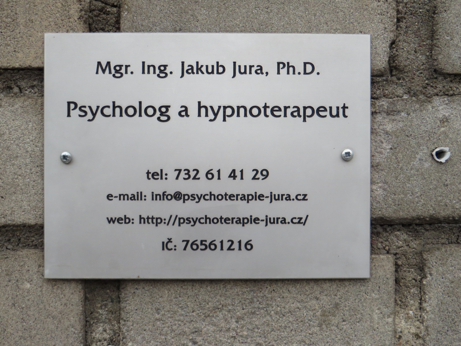 Psychologie a Psychoterapie - Jakub Jura, Ph.D. foto 1