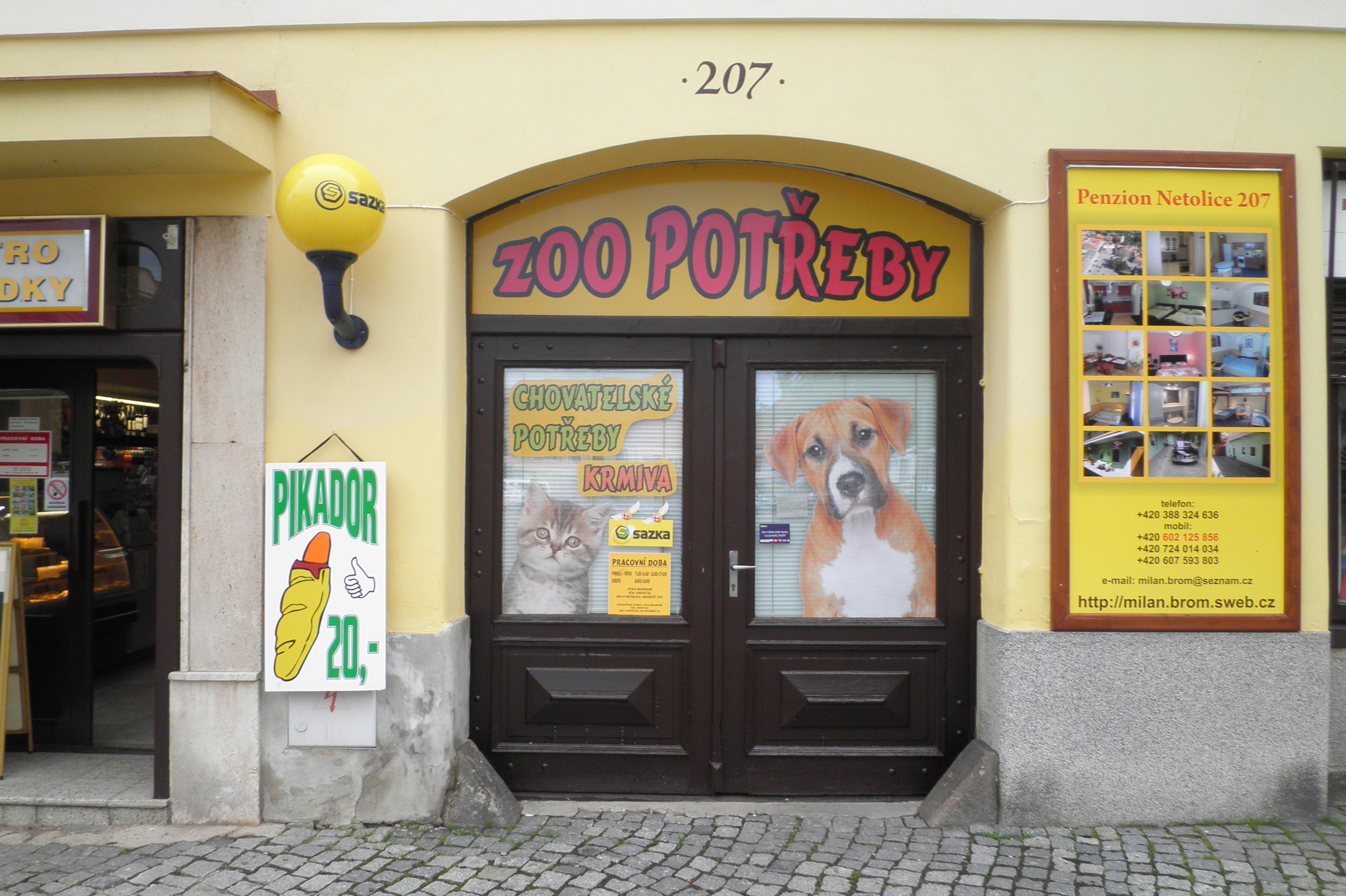 ZOO POTŘEBY - Jitka Bromová
