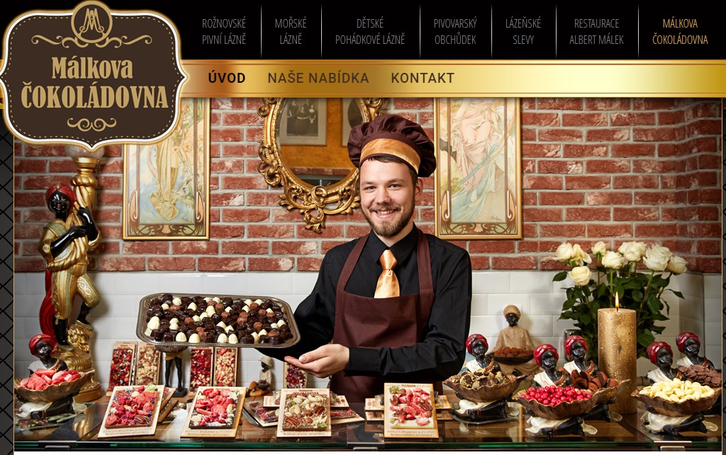 Málkova čokoládovna- Rožnovské pivní lázně s.r.o. foto 2
