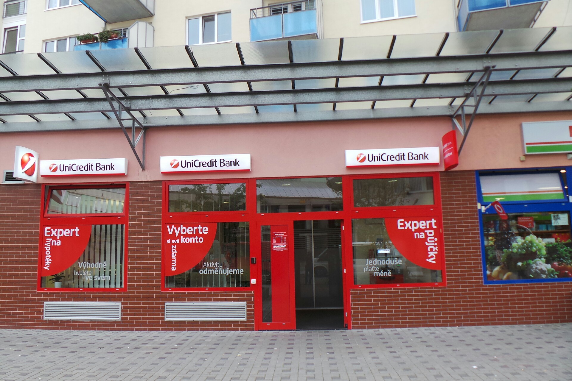 Bankomat UniCredit Bank Czech Republic