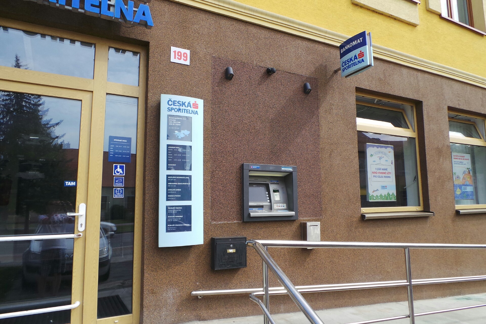 Bankomat České spořitelny