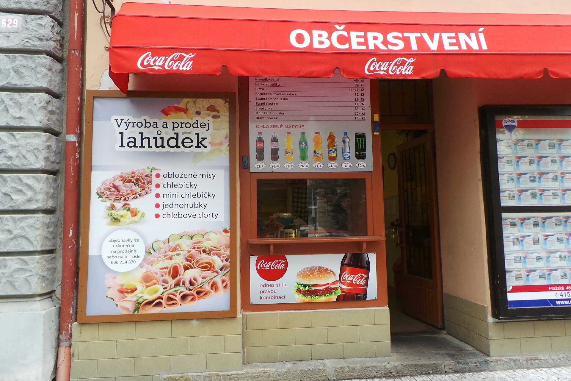 Rychlé občerstvení Vrchlického 780